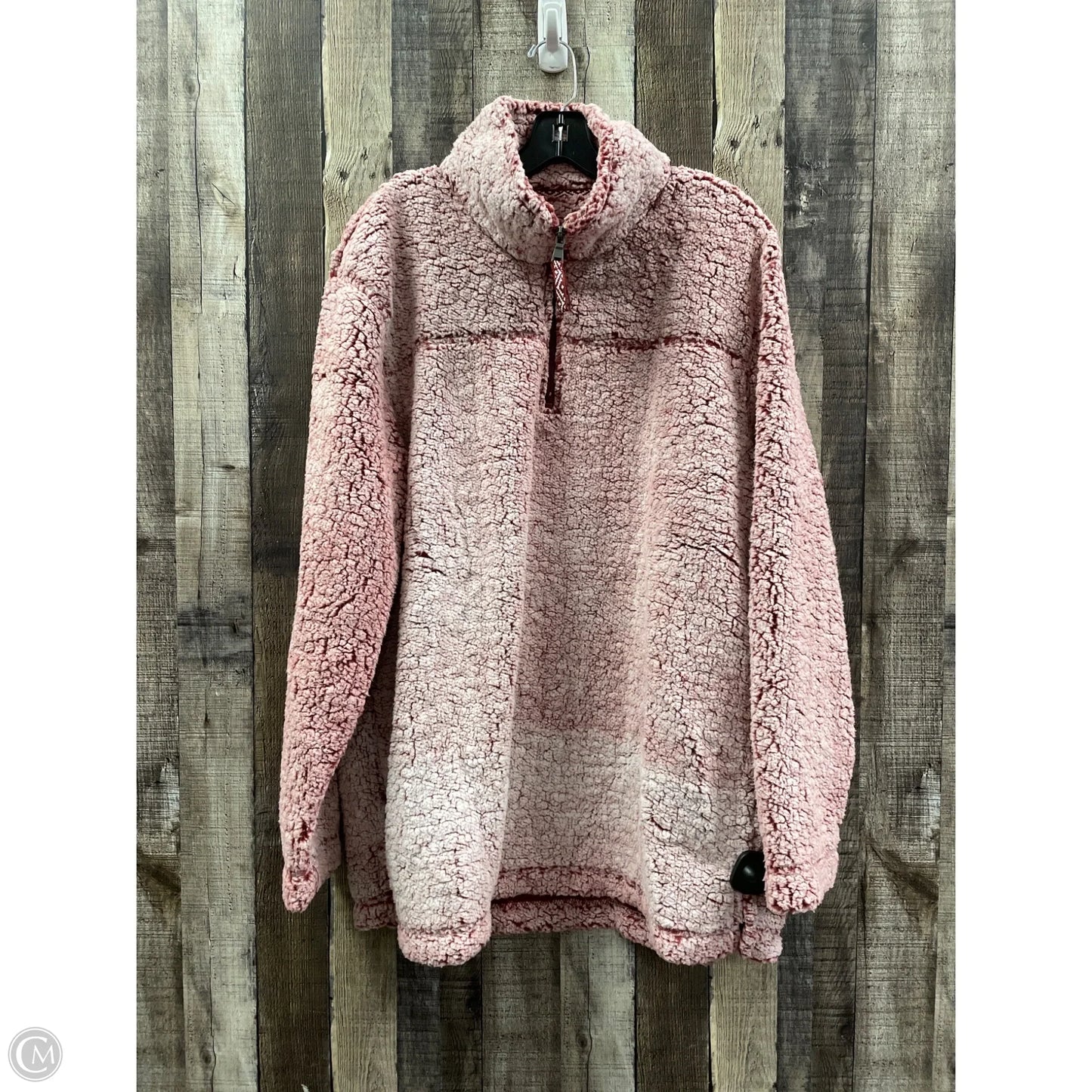 Jacket Fleece By Cme In Pink, Size: 2x