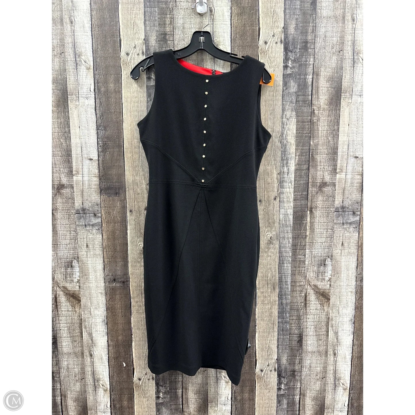Dress Designer By Halston In Black, Size: S