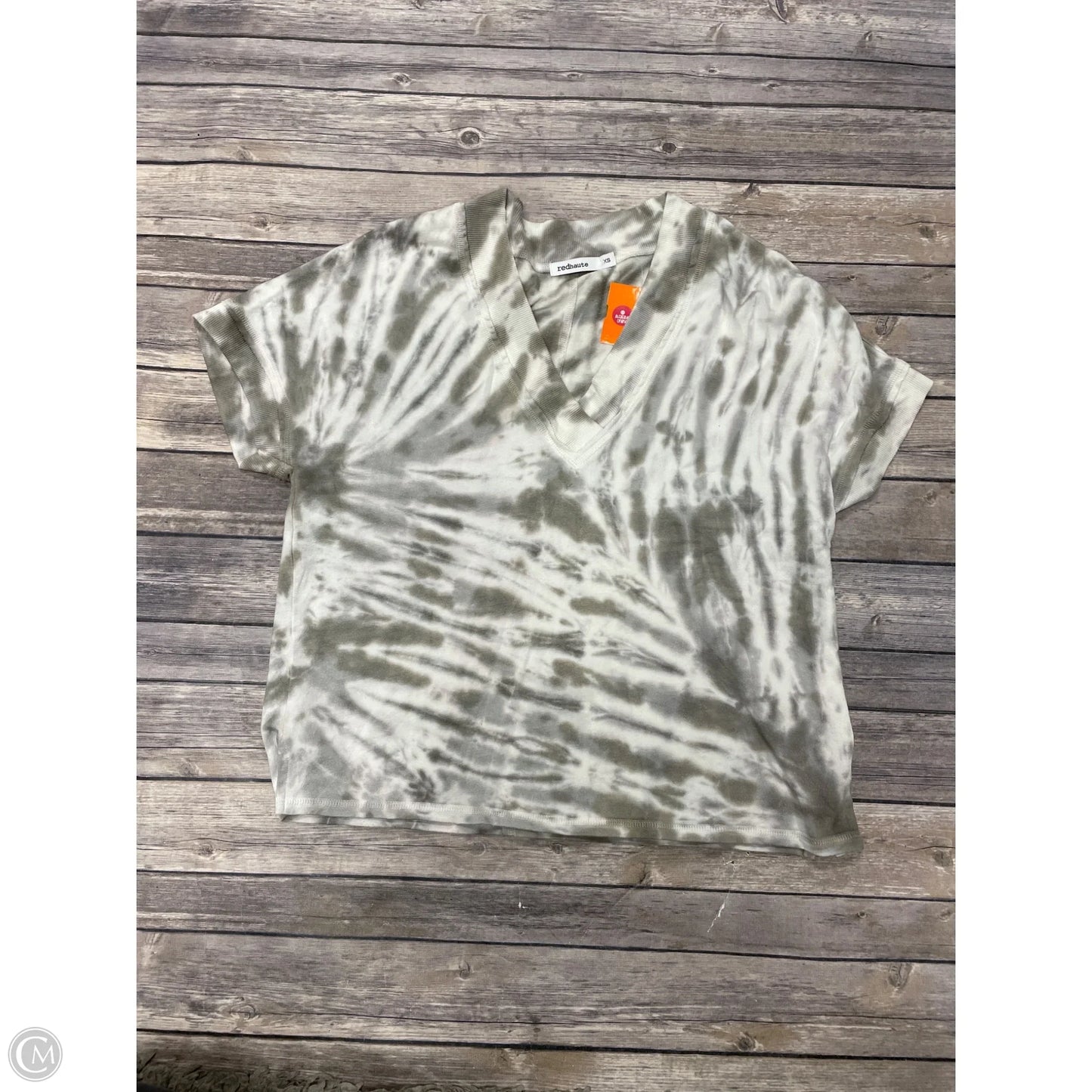 Top Short Sleeve By Red Haute In Tie Dye Print, Size: Xs
