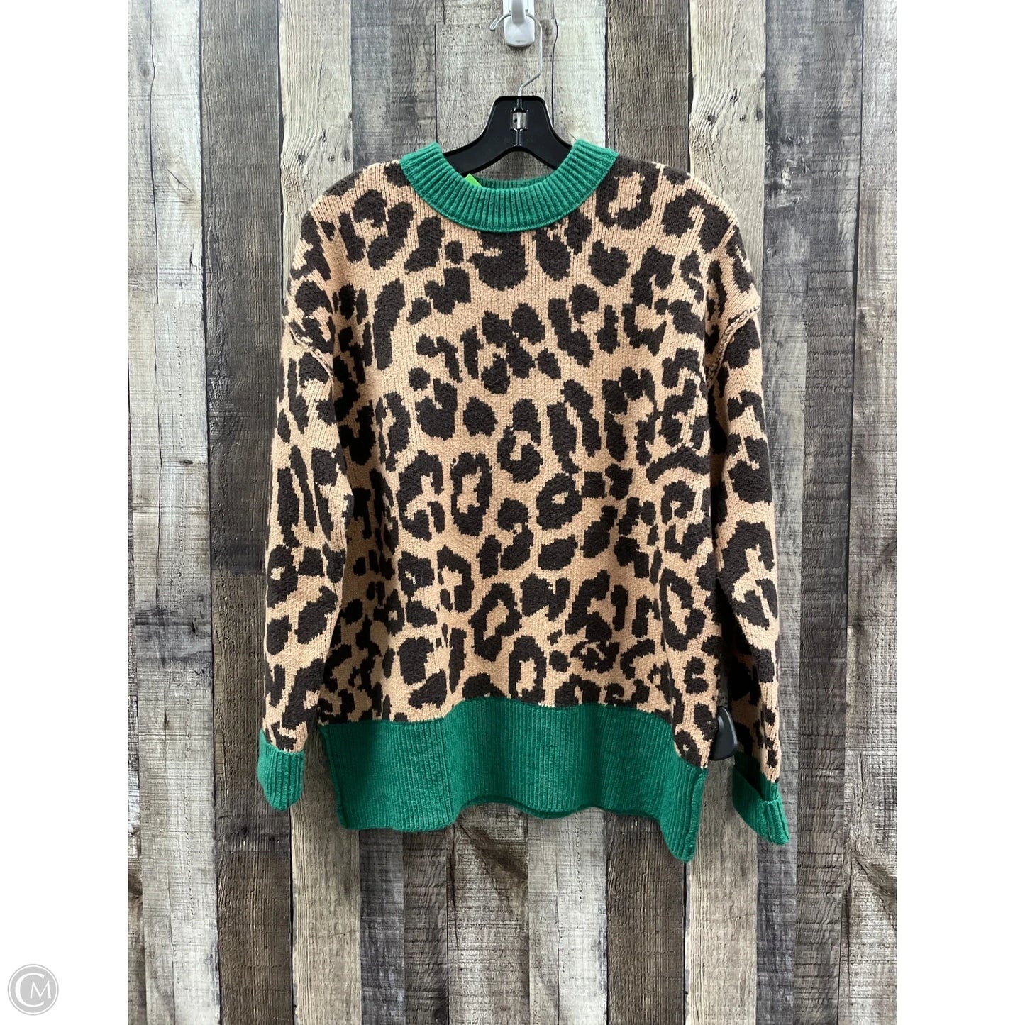 Sweater By Aerie In Animal Print, Size: Xxs