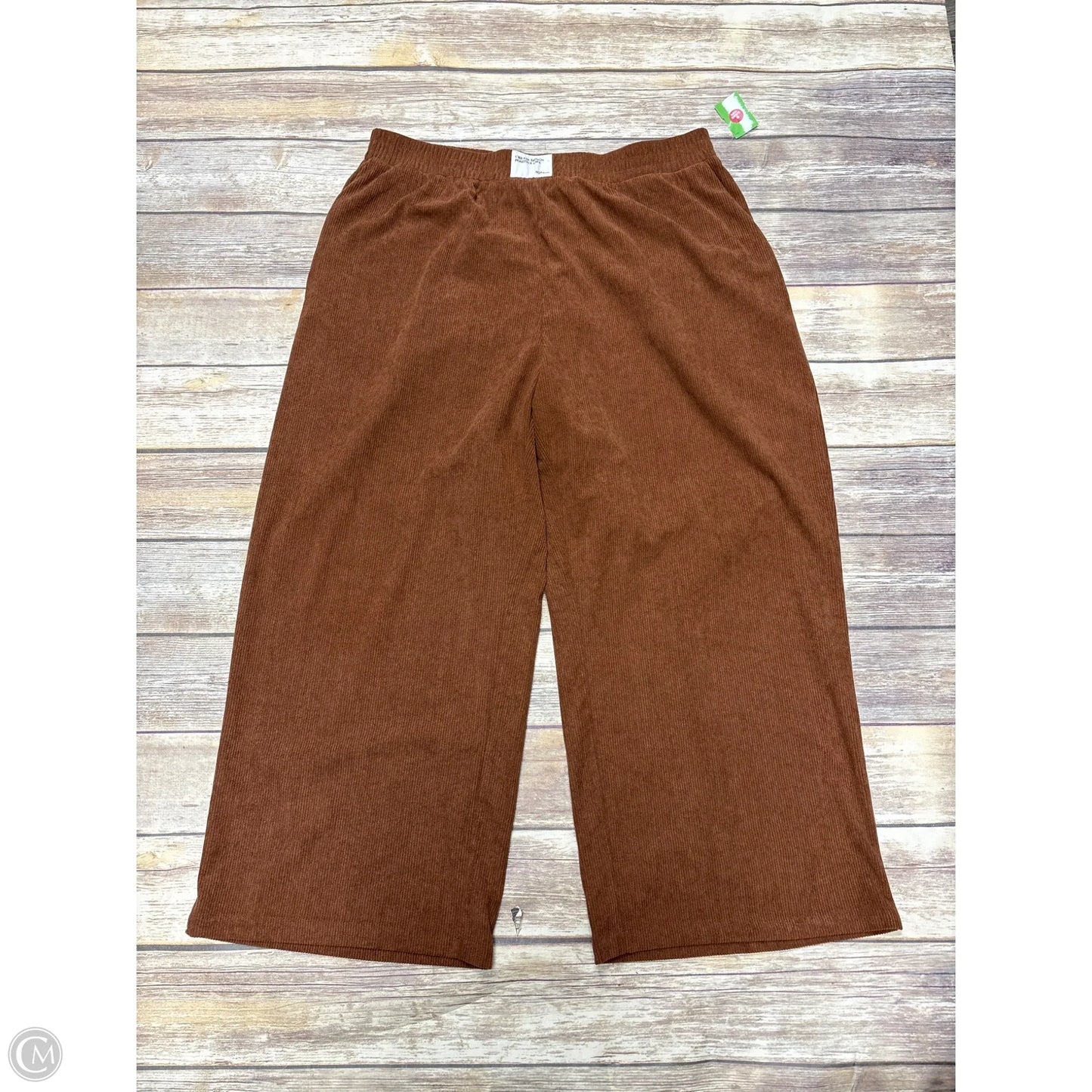 Pants Corduroy By Cme In Brown, Size: 3x