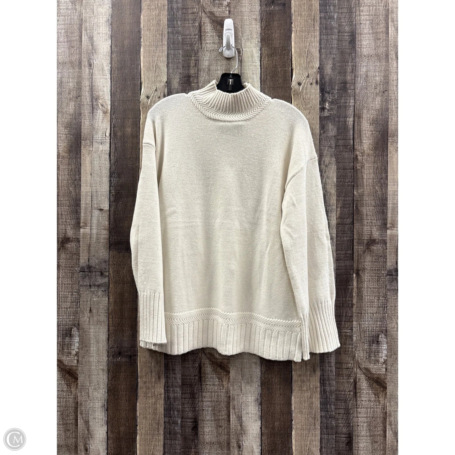 Sweater By Tahari In Ivory, Size: S