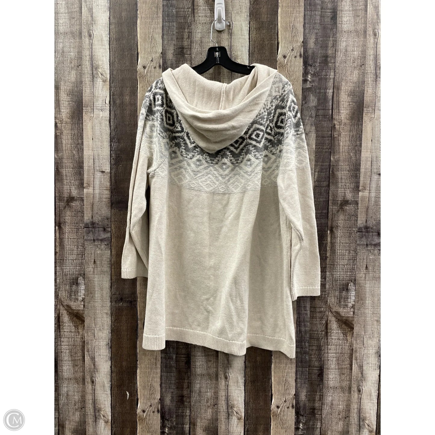 Sweater By J. Jill In Cream, Size: 2x