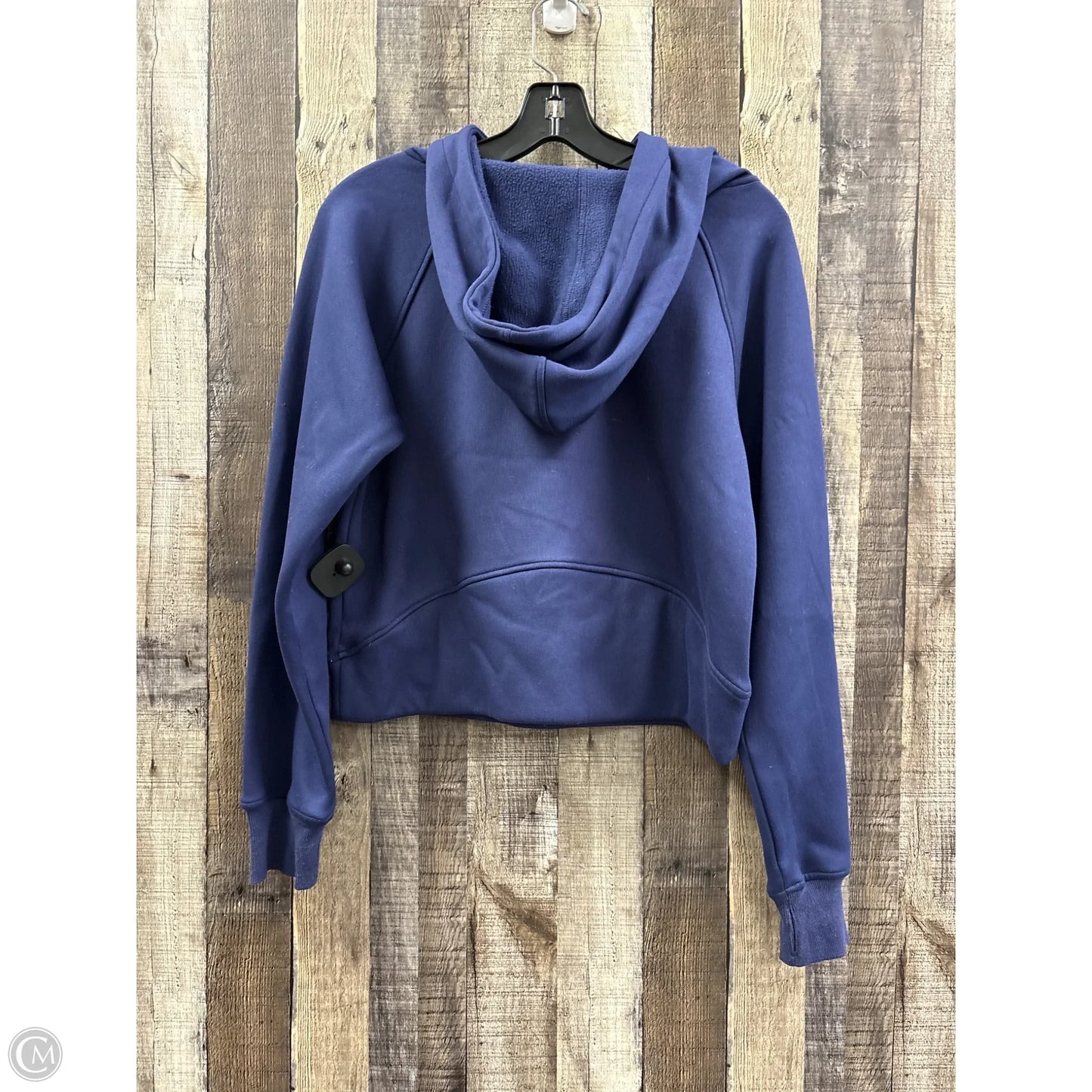 Sweatshirt Hoodie By Cme In Navy, Size: S
