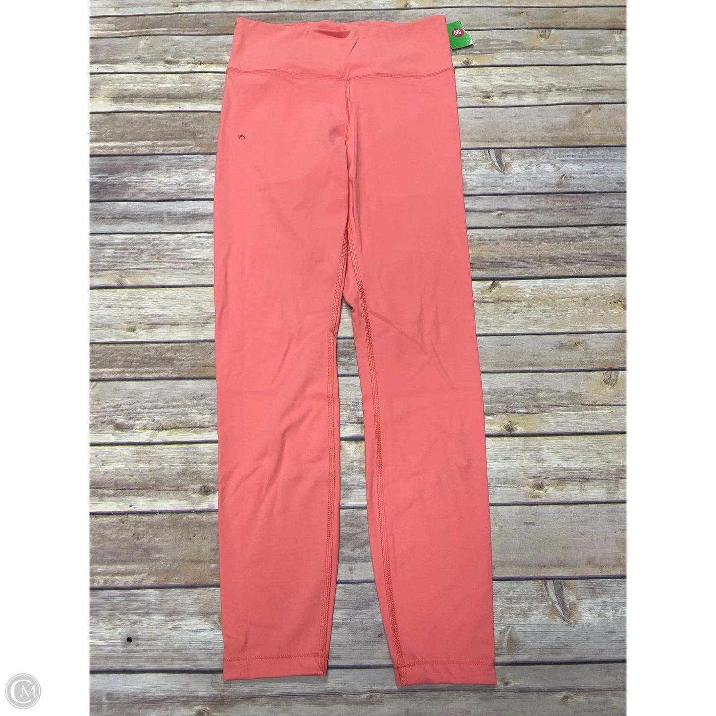 Athletic Leggings By Cmc In Peach, Size: L