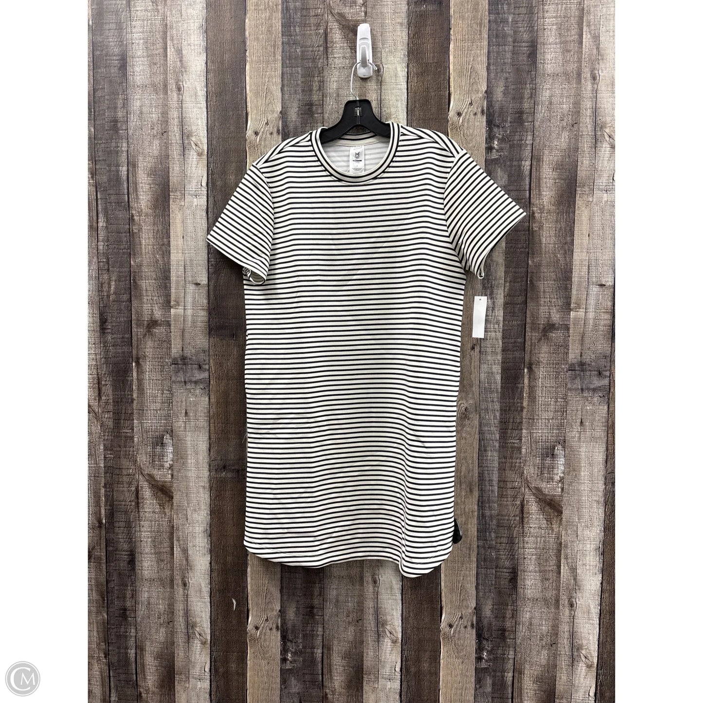 Dress Casual Short By Members Mark In Striped Pattern, Size: L