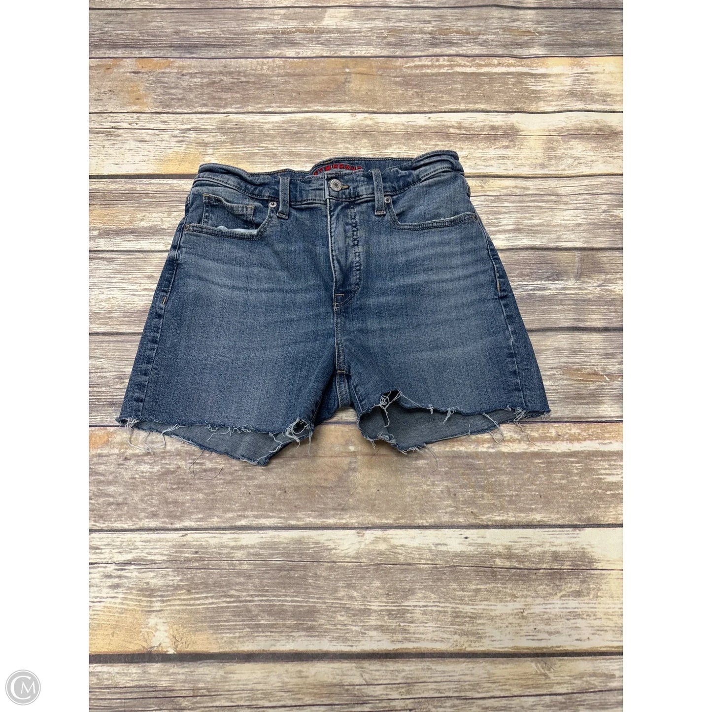 Shorts By Lucky Brand In Blue Denim, Size: 8