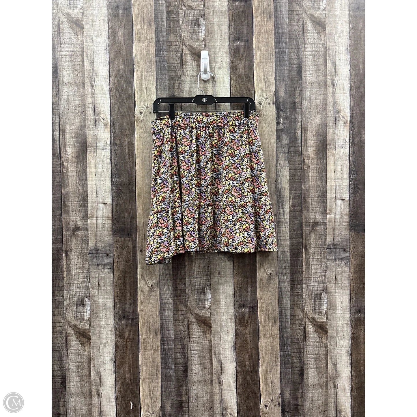 Skirt Mini & Short By Loft In Floral Print, Size: M