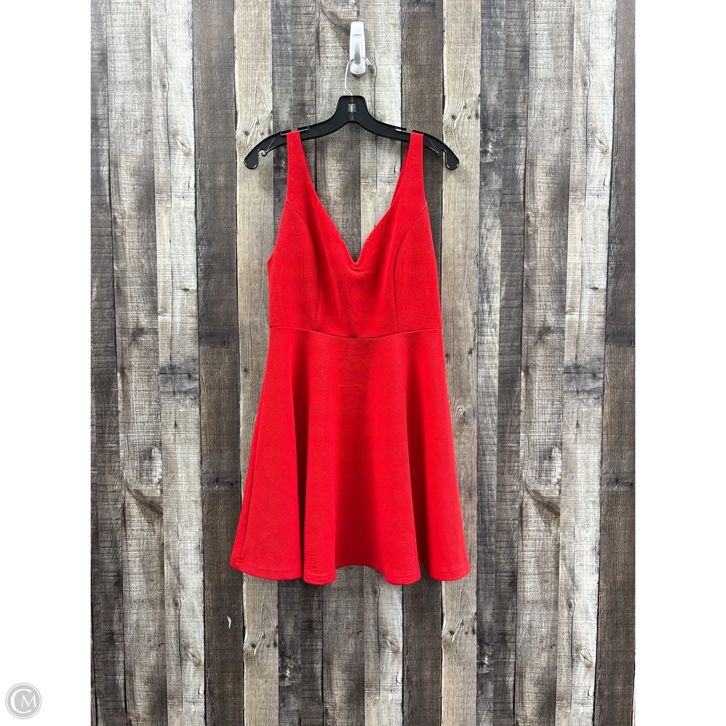 Dress Work By She + Sky In Red, Size: M