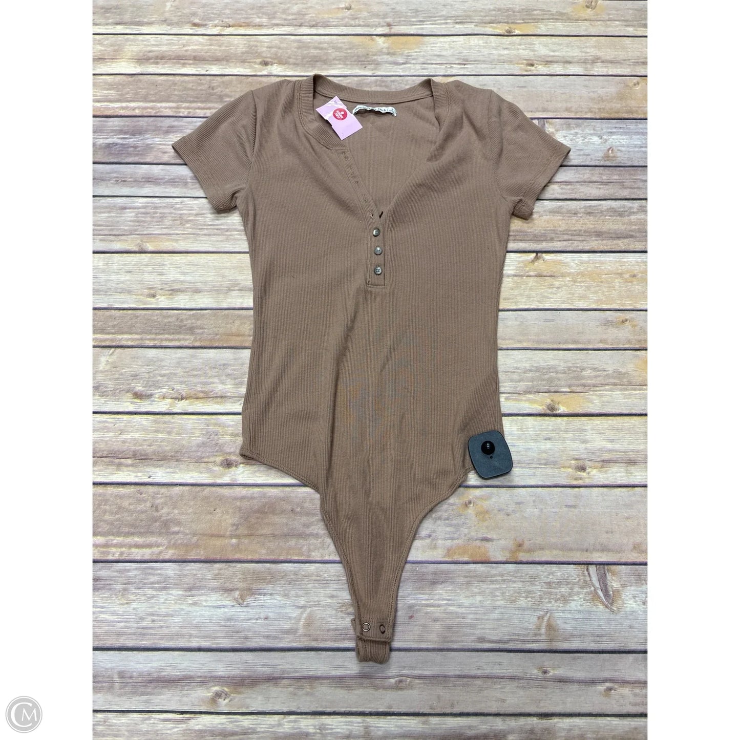 Bodysuit By Abercrombie And Fitch In Tan, Size: S