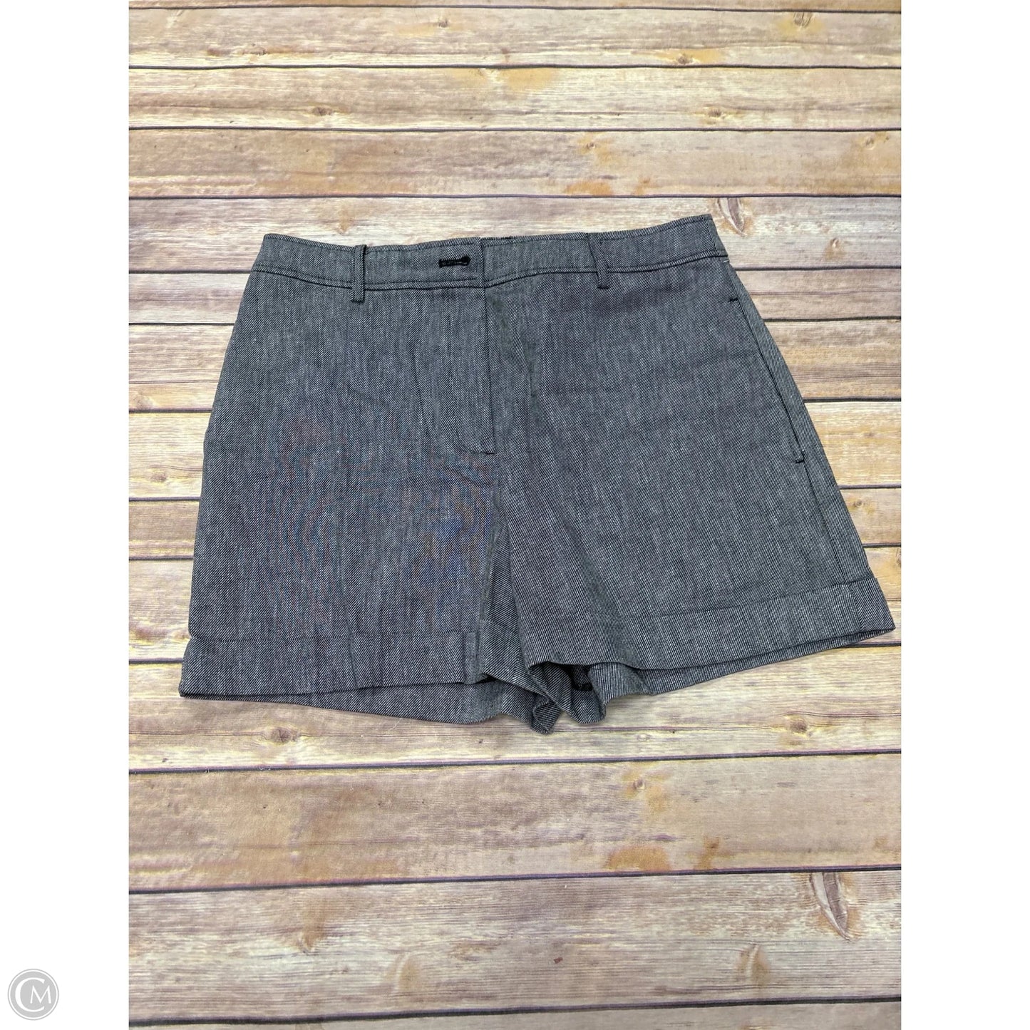 Shorts By Loft In Black & White, Size: 4