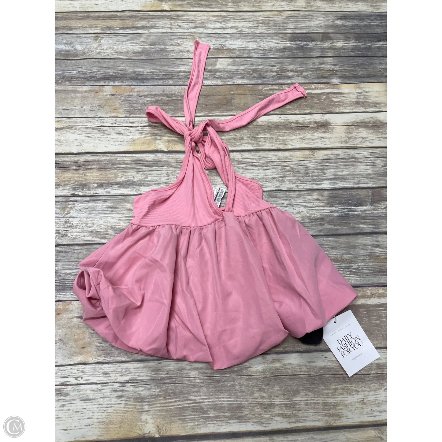 Top Sleeveless By Cmf In Pink, Size: S