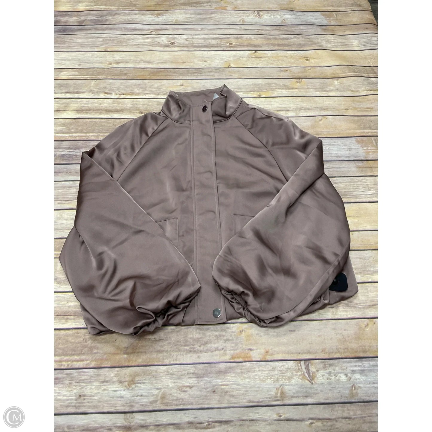 Jacket Other By Cme In Taupe, Size: Xl
