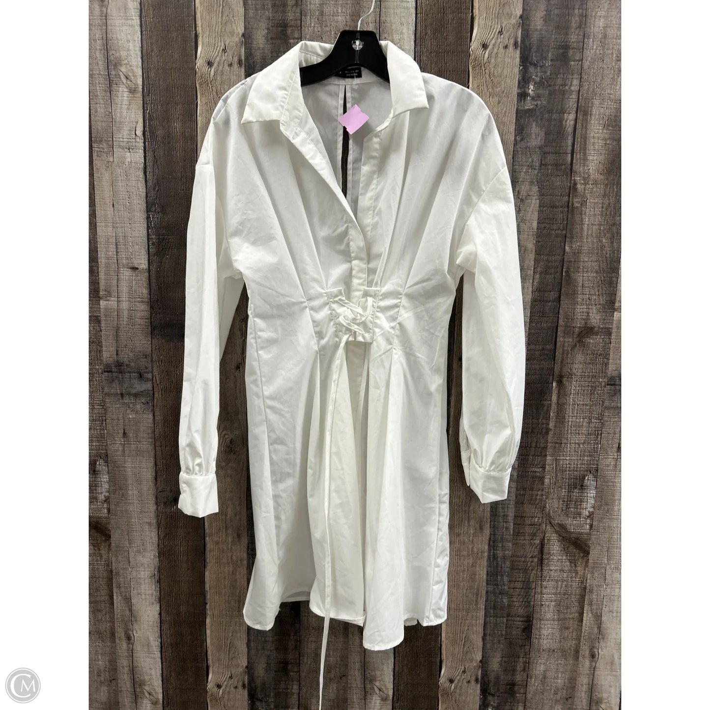 Dress Casual Short By Shein In White, Size: S