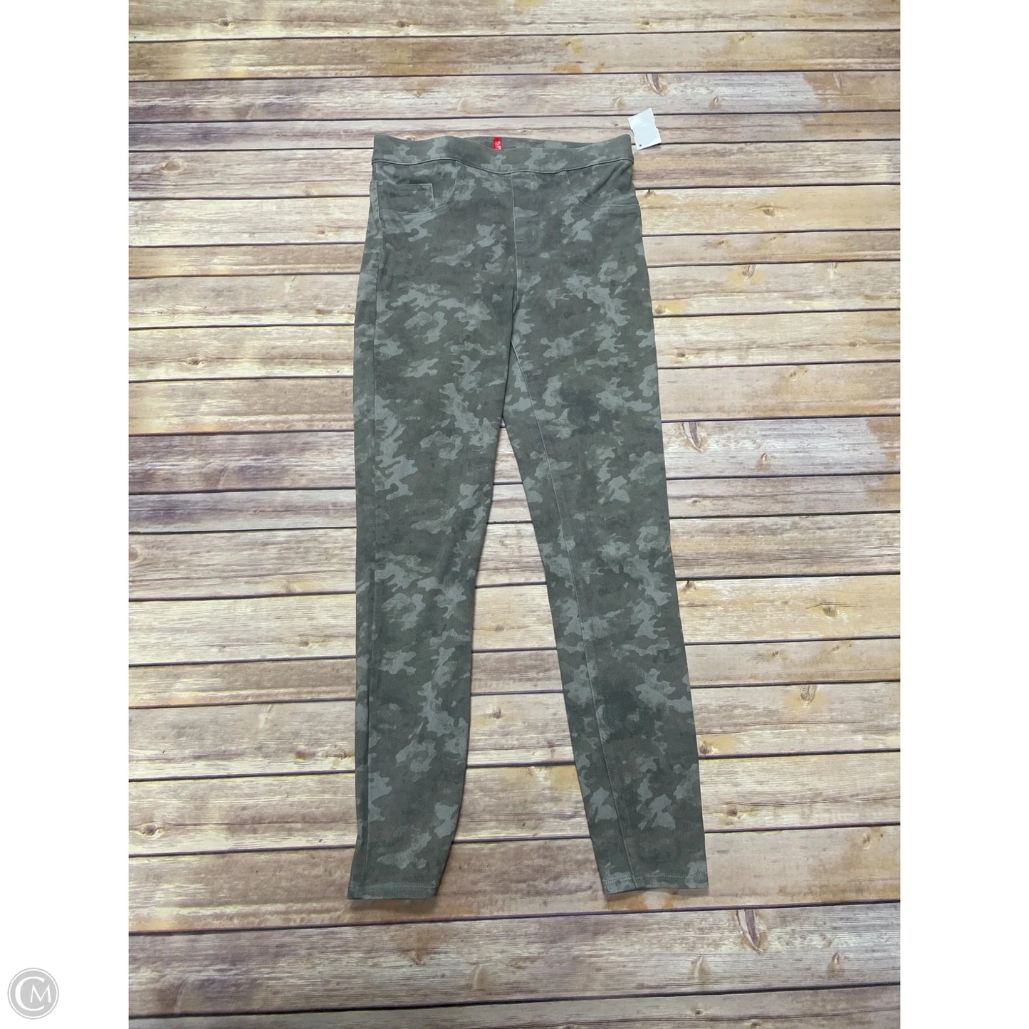 Pants Leggings By Spanx In Camouflage Print, Size: M