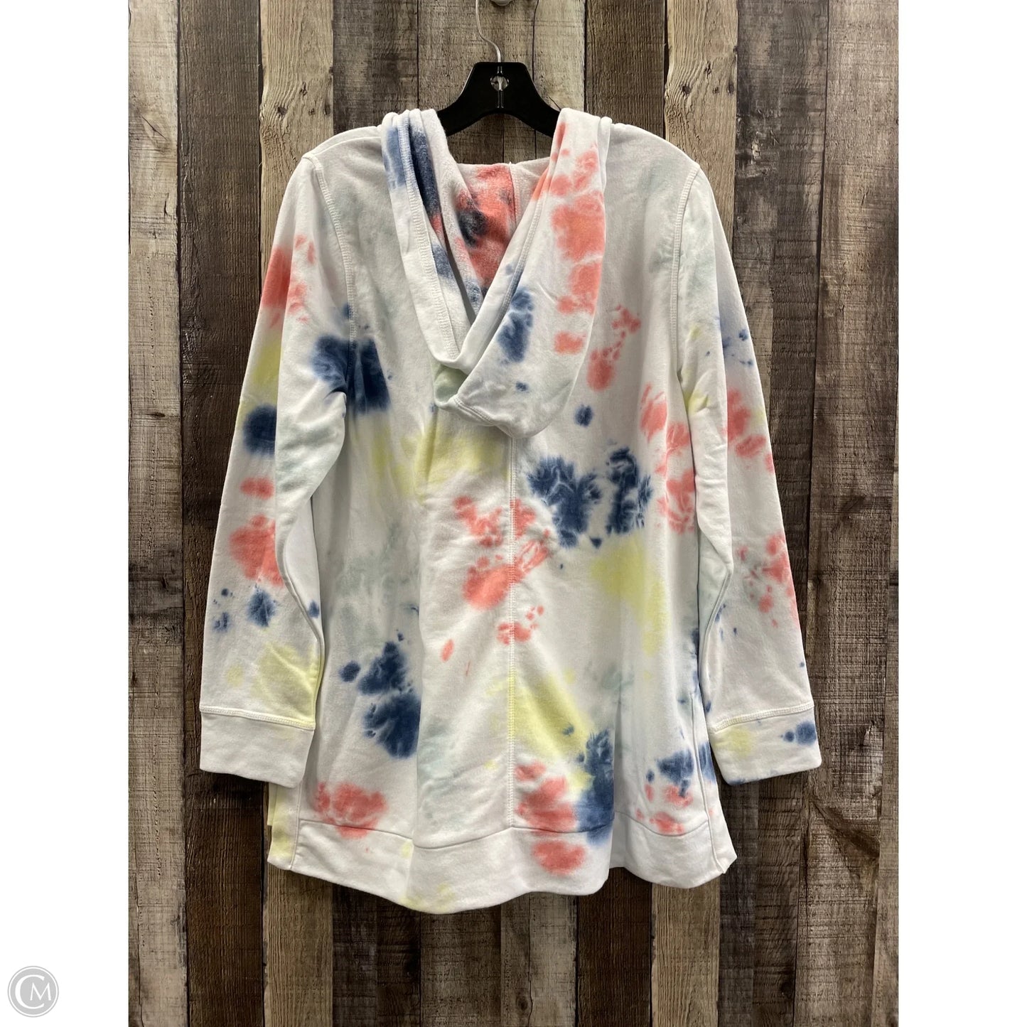 Sweatshirt Hoodie By Livi Active In Tie Dye Print, Size: Xl