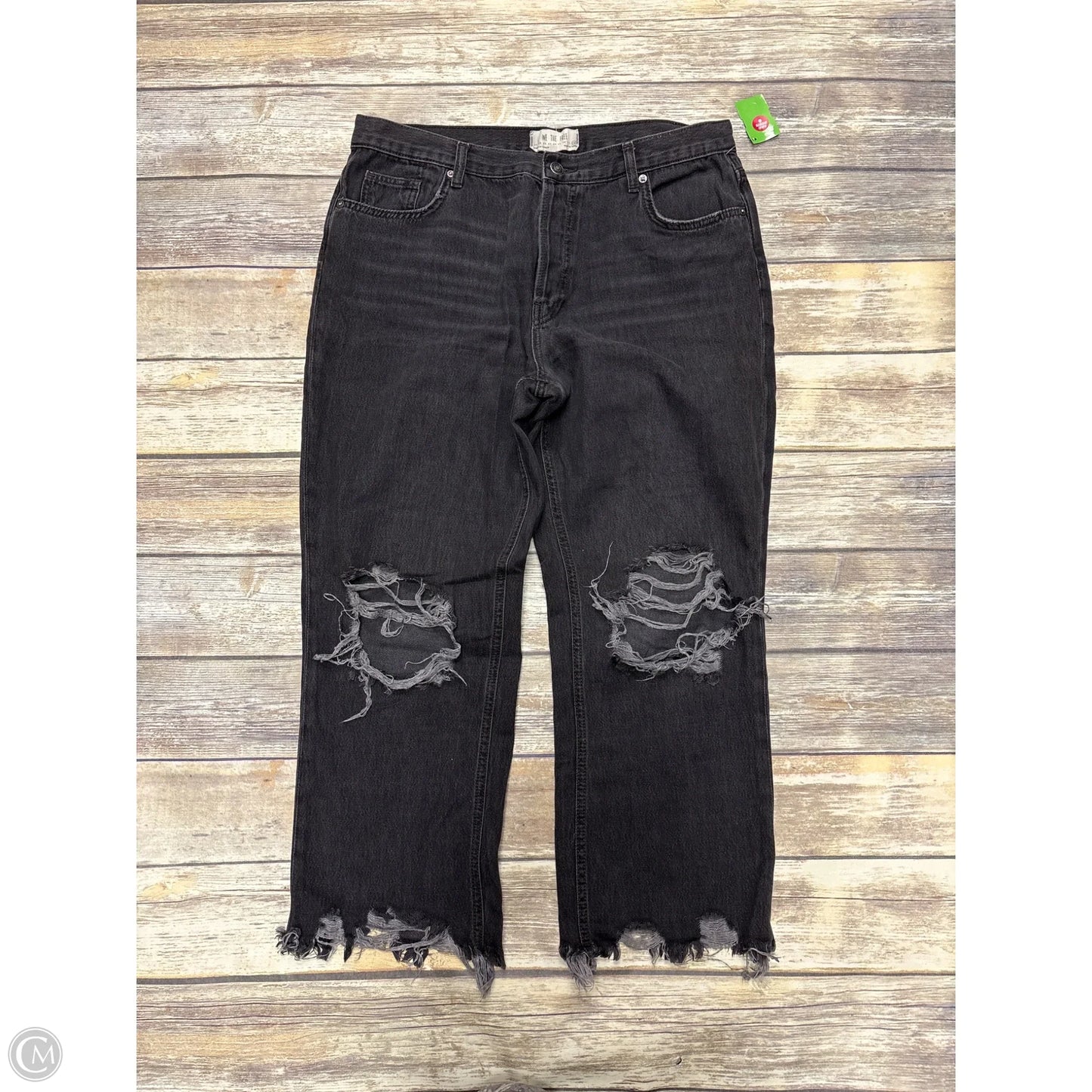 Jeans Straight By We The Free In Black, Size: 12