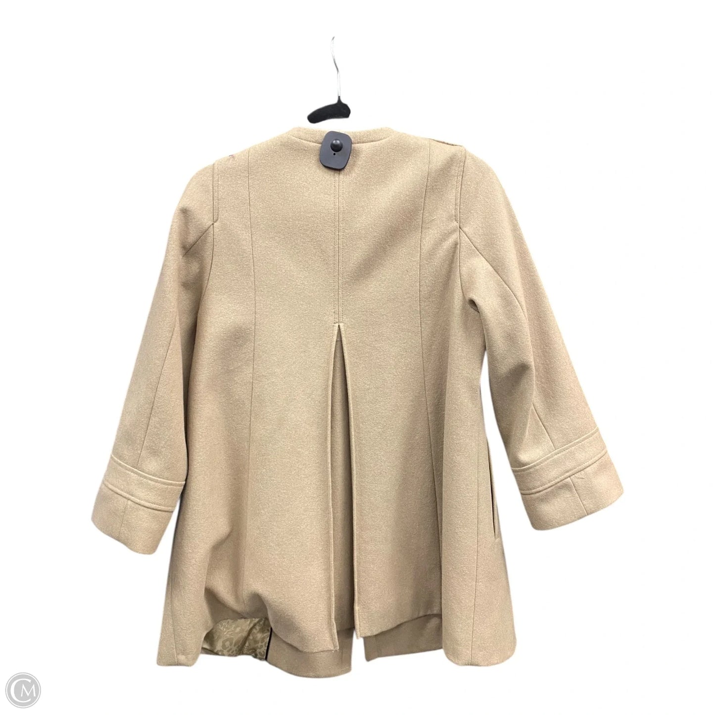 Coat Peacoat By Express In Tan, Size: S