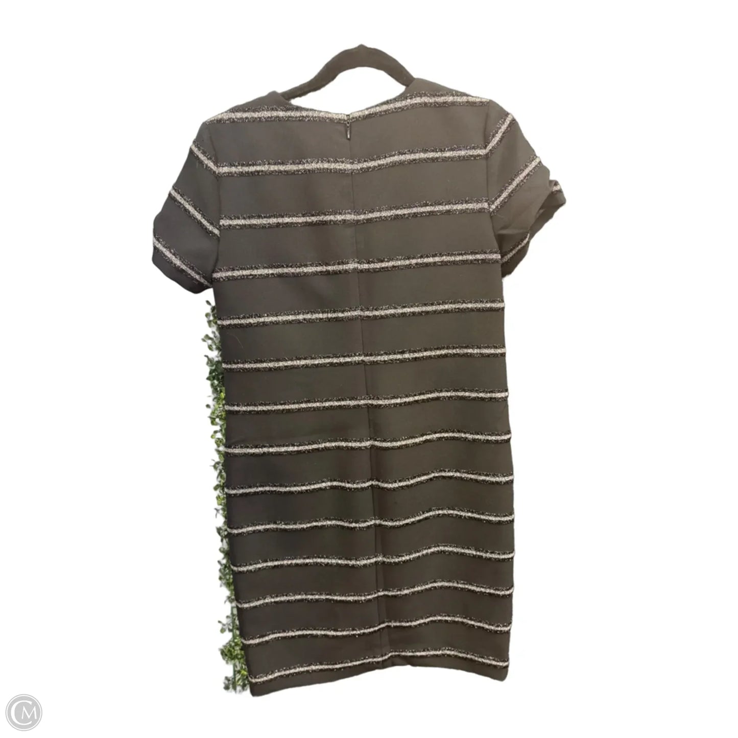 Dress Casual Short By Etcetra In Black & Grey, Size: 6