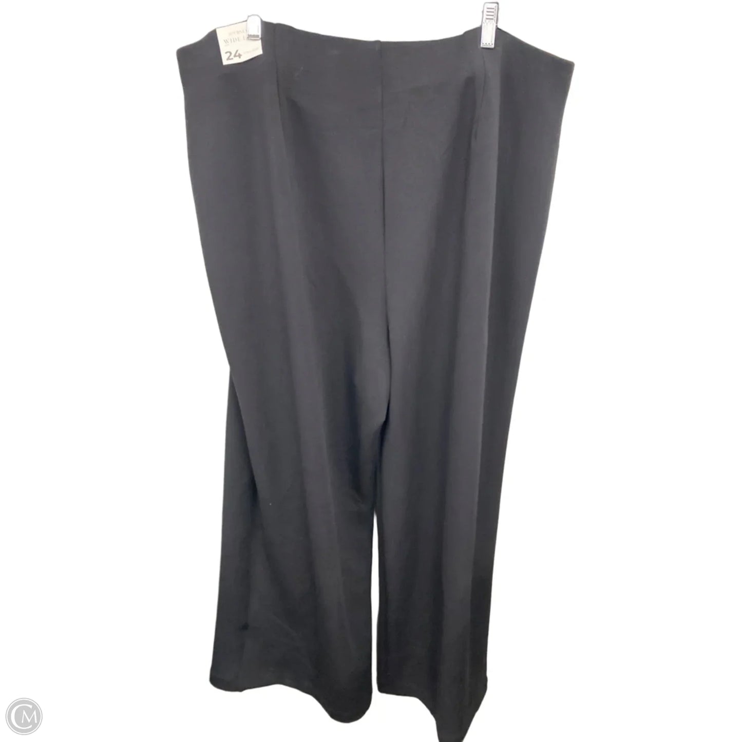 Pants Wide Leg By Lane Bryant In Black, Size: 3x