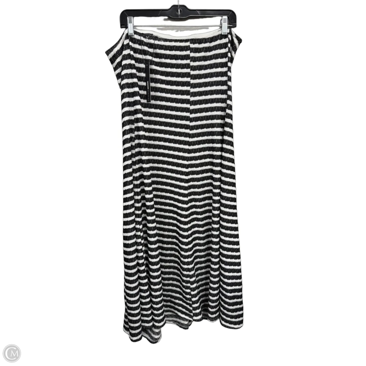 Dress Casual Midi By Fashion Nova In Black & White, Size: 2x