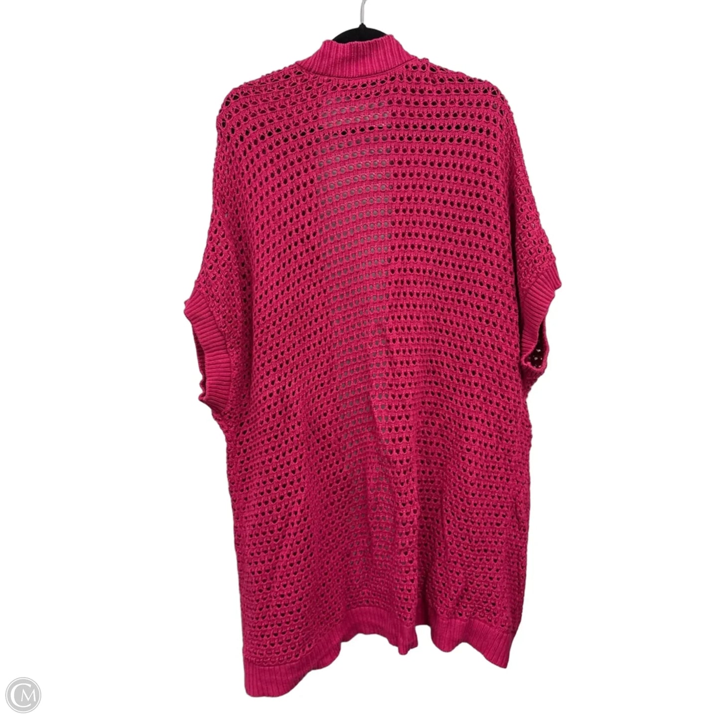 Sweater Cardigan By Lane Bryant In Pink, Size: 2x
