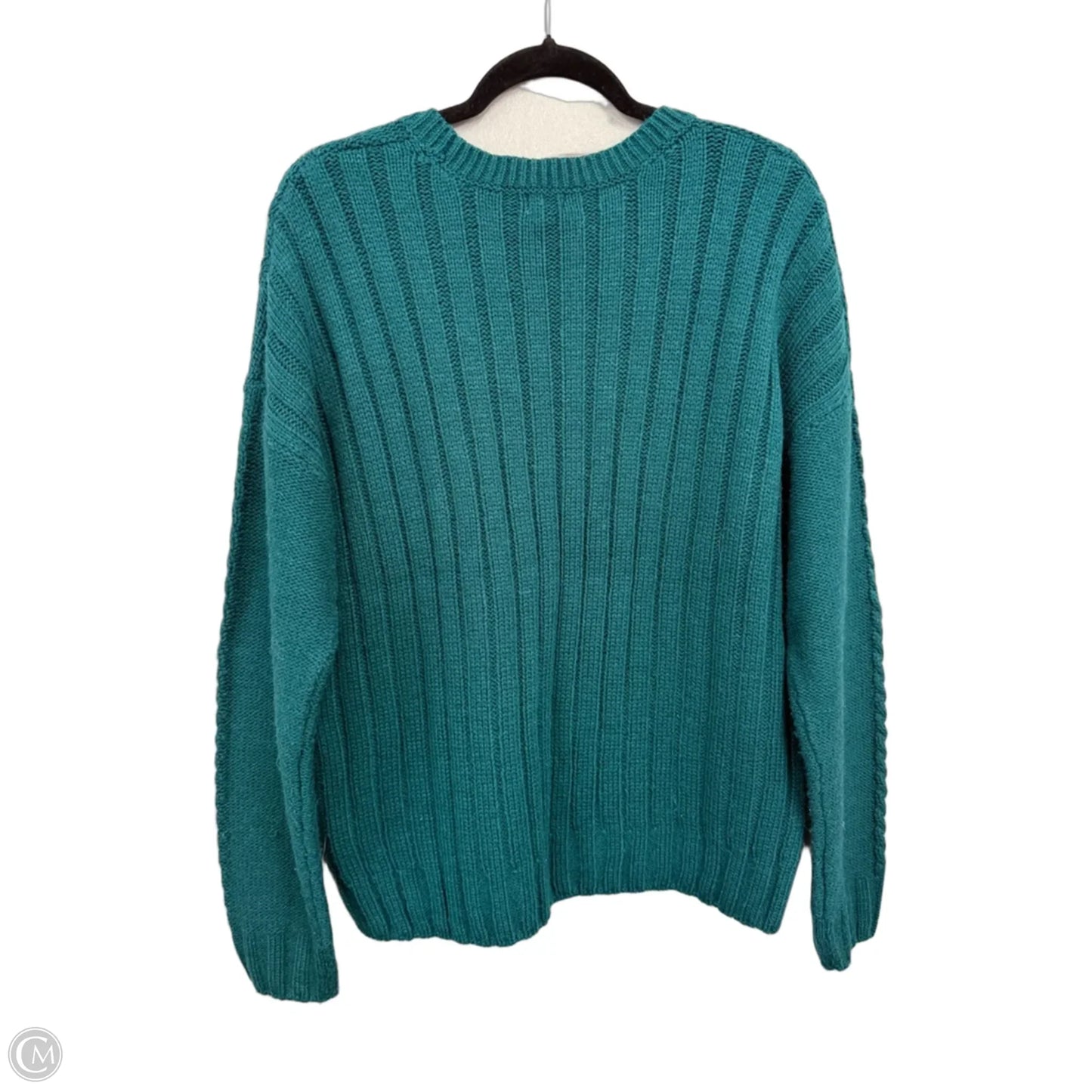 Sweater By True Craft In Teal, Size: L