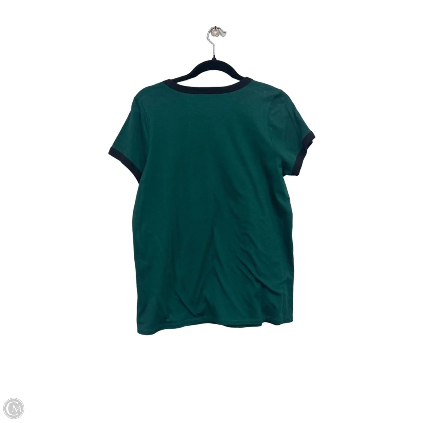 Top Short Sleeve Basic By Torrid In Green & Pink, Size: L