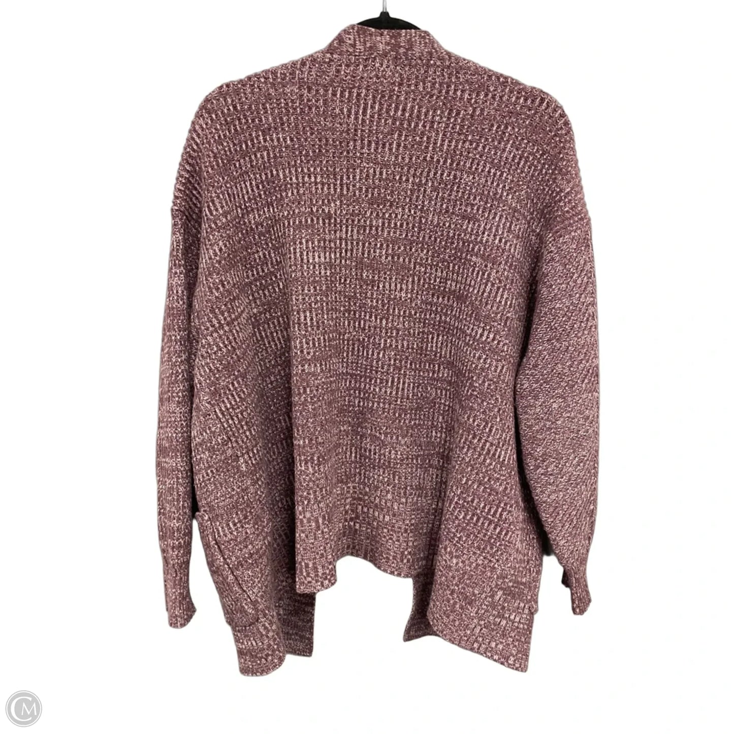 Sweater Cardigan By A New Day In Mauve, Size: M