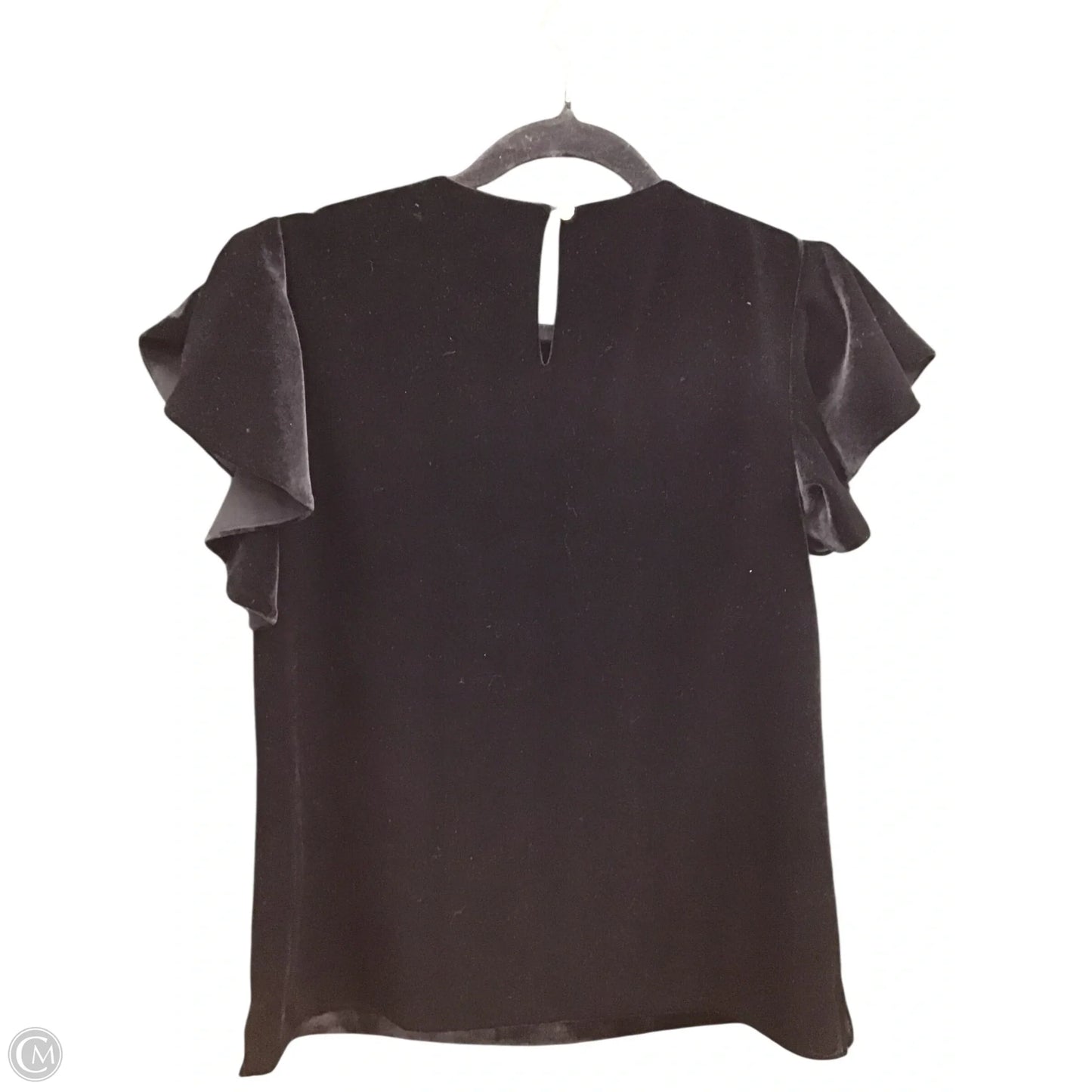 Top Short Sleeve By Draper James In Black, Size: 4
