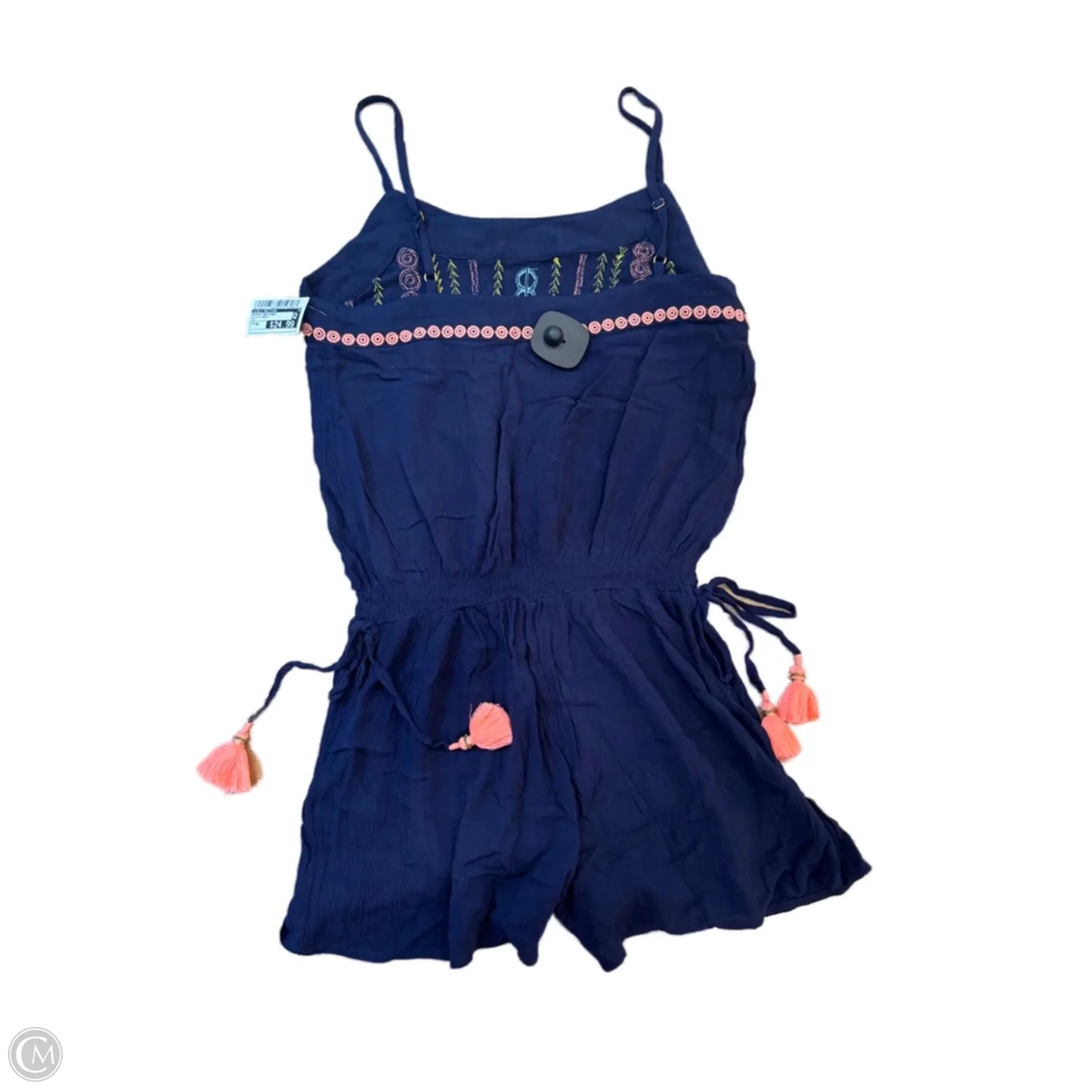 Romper Designer By Lilly Pulitzer In Blue & Green, Size: Xs