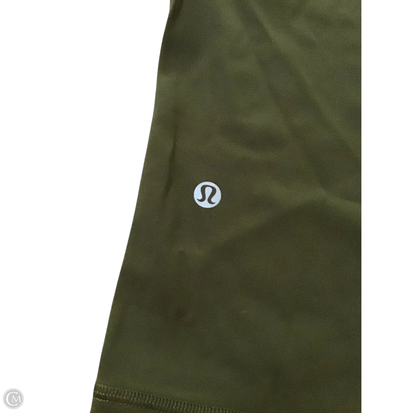 Athletic Leggings Capris By Lululemon In Green, Size: 10