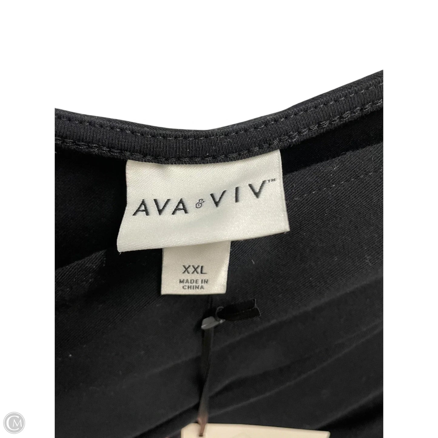 Dress Casual Midi By Ava & Viv In Black, Size: Xxl