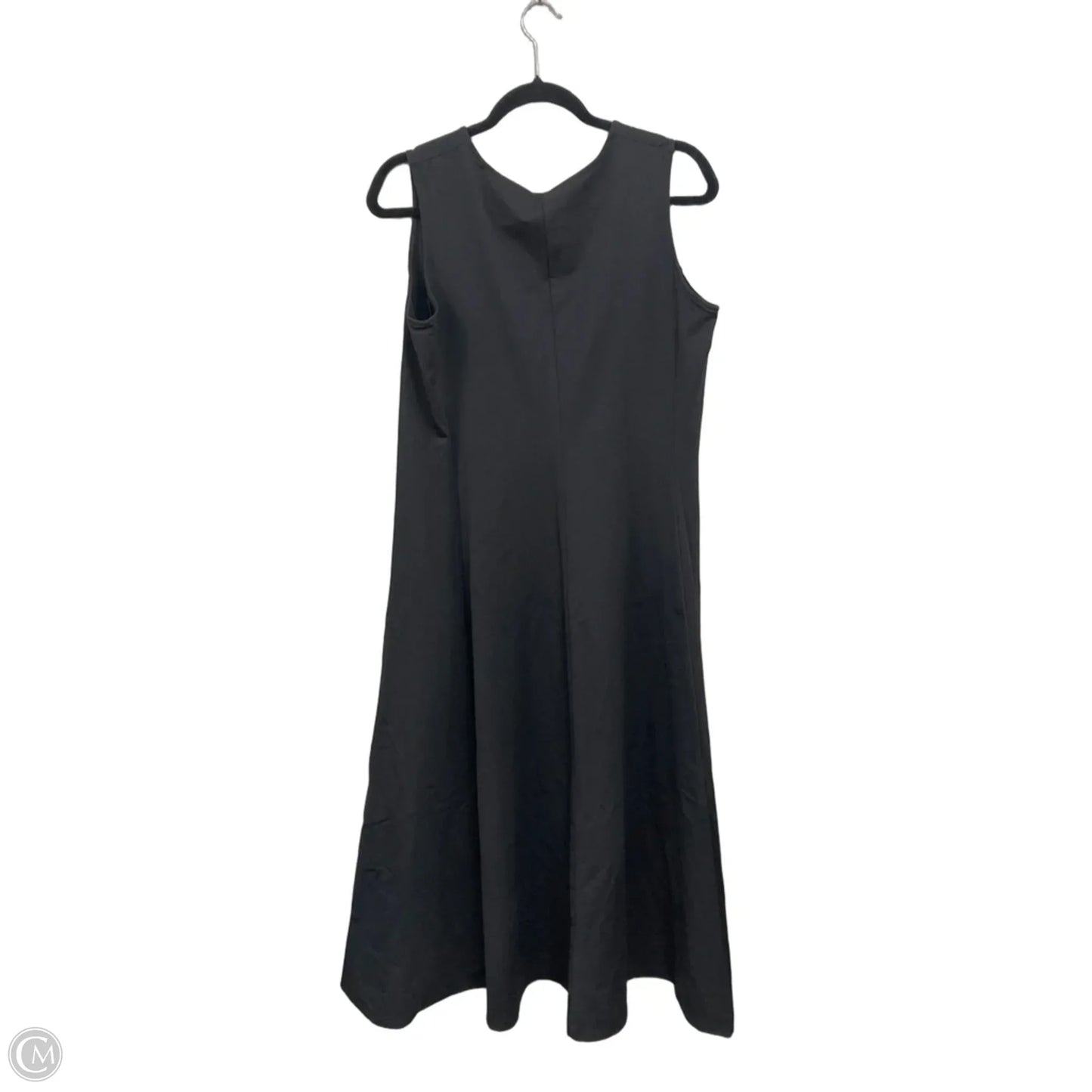 Dress Casual Midi By Uniqlo In Black, Size: L