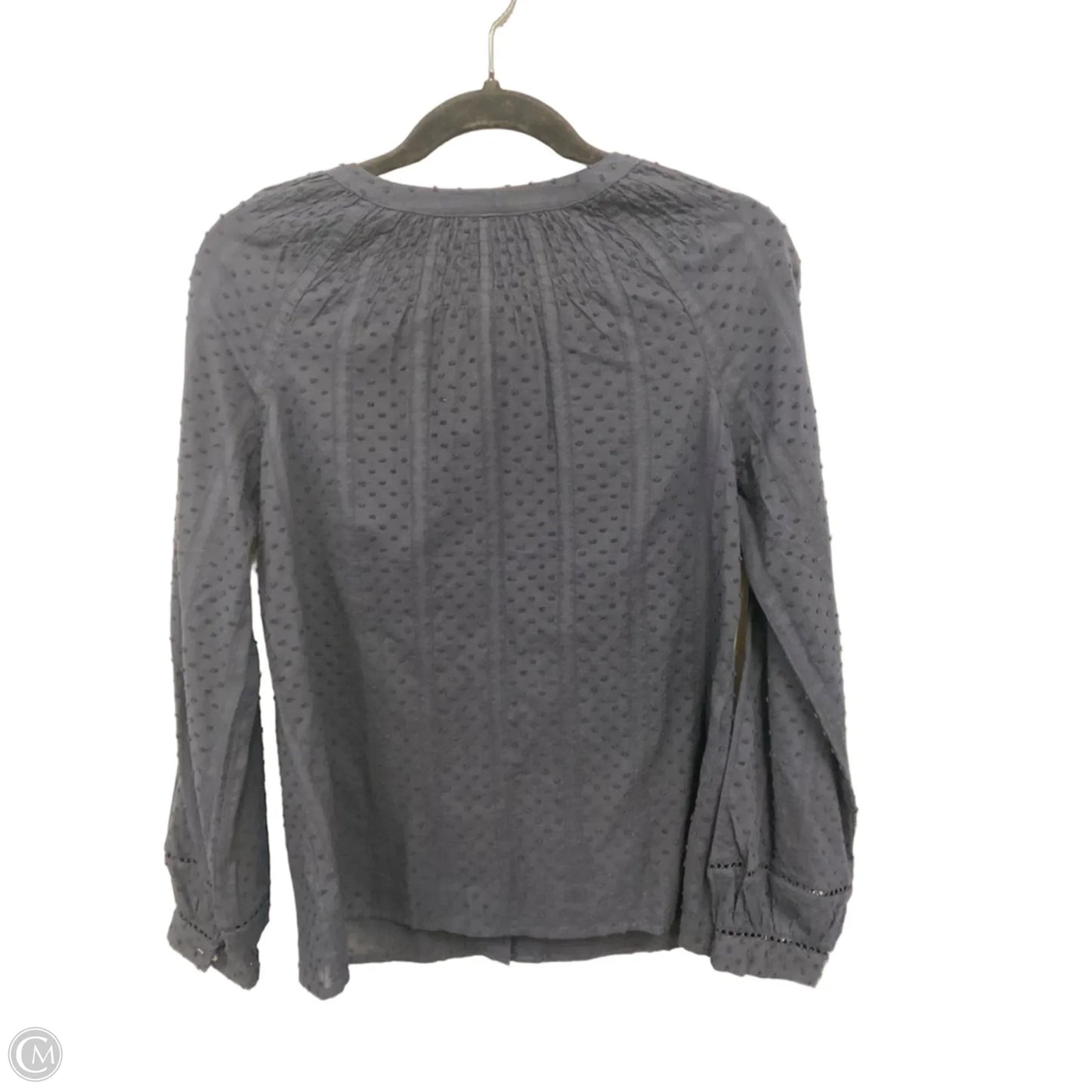 Top Long Sleeve By Talbots In Navy, Size: Xs