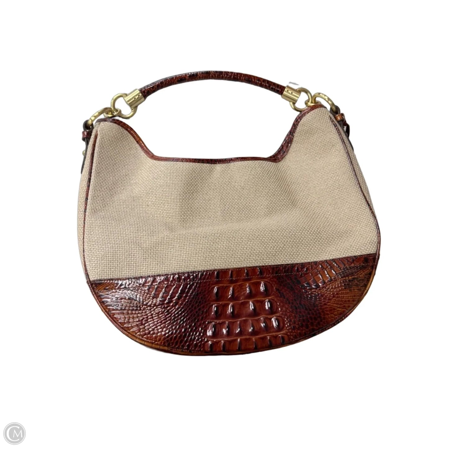 Handbag Designer By Brahmin, Size: Large