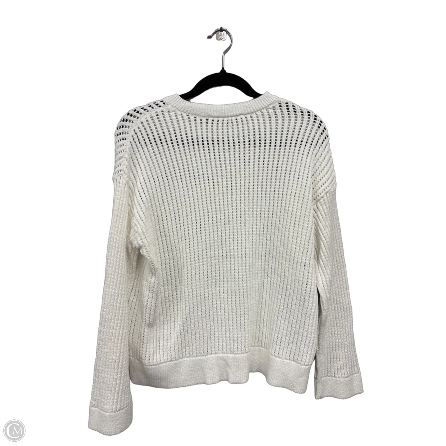 Sweater By Loft In White, Size: M