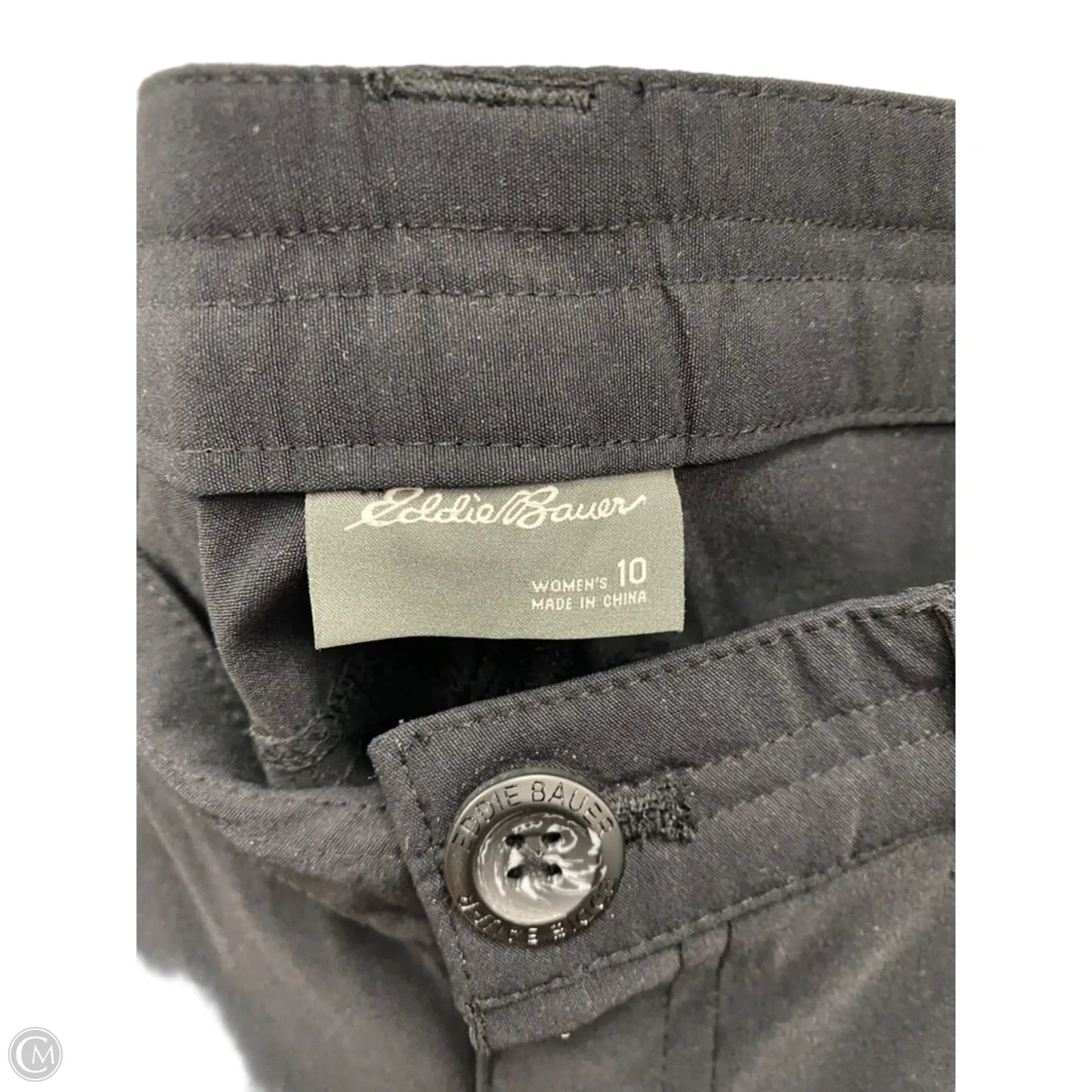 Athletic Capris By Eddie Bauer In Black, Size: 10
