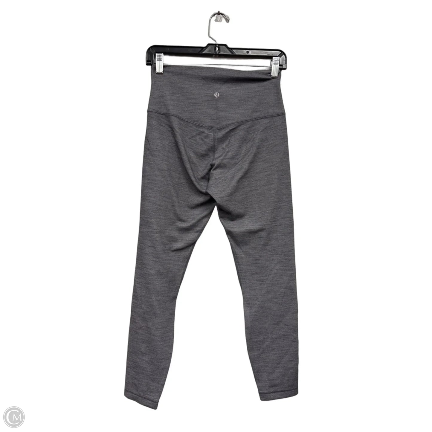 Athletic Leggings By Lululemon In Grey, Size: 8