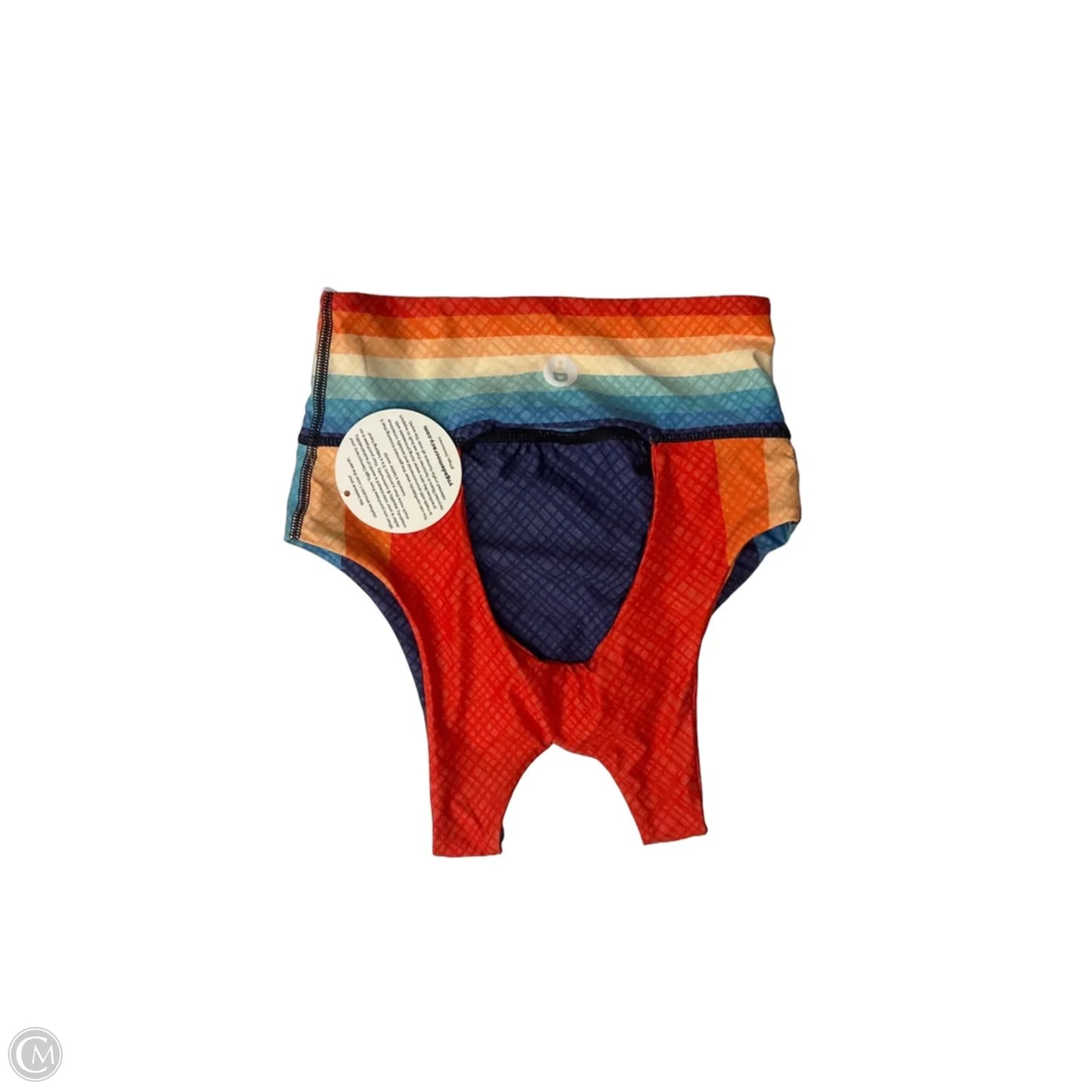 Athletic Bra By Clothes Mentor In Rainbow Print, Size: Xs
