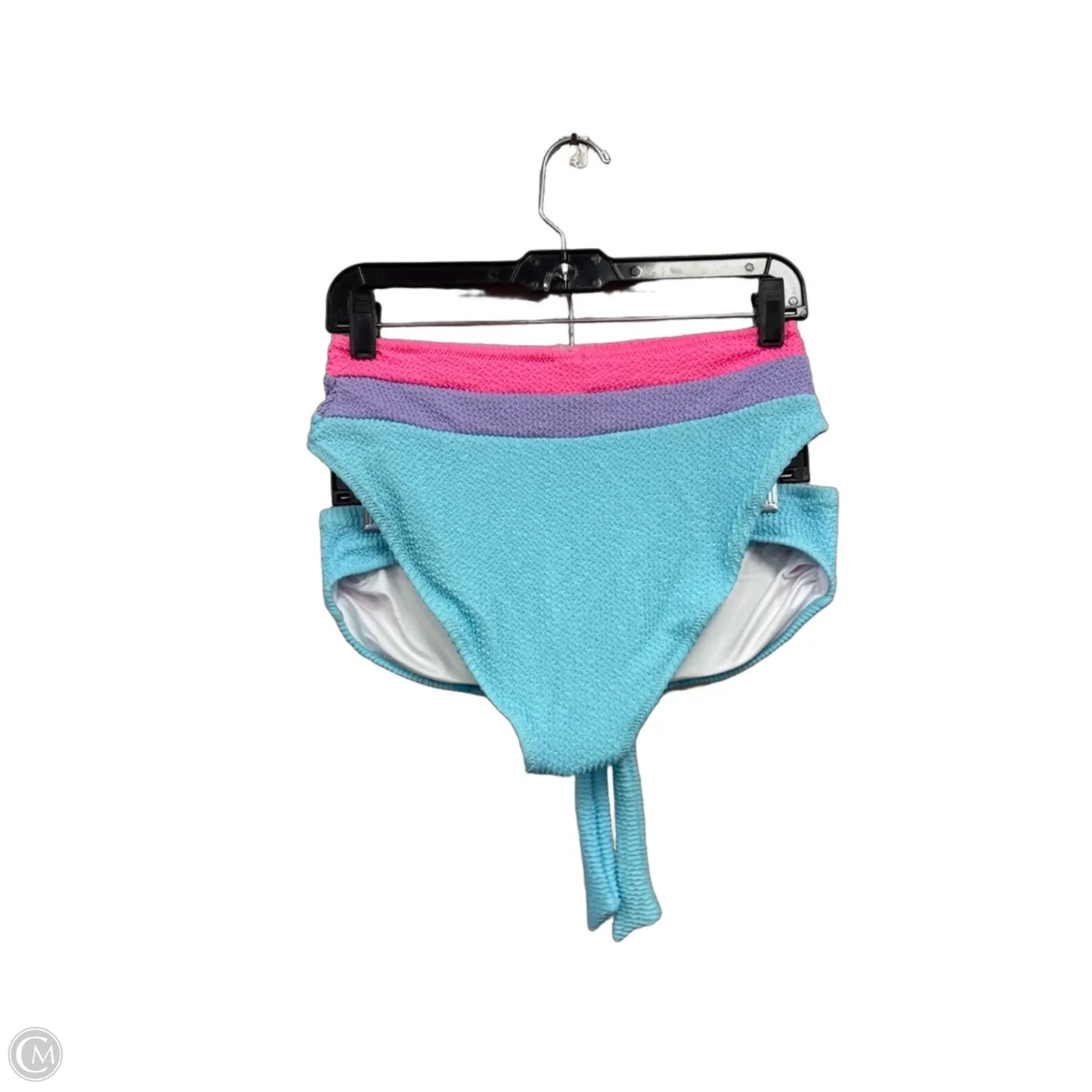 Swimsuit 2pc By Clothes Mentor In Blue & Pink, Size: M