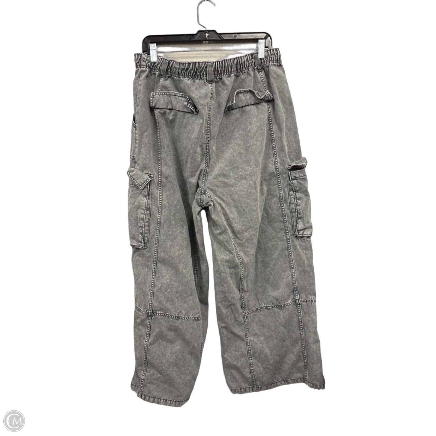 Jeans Wide Leg By Clothes Mentor In Grey, Size: Xl