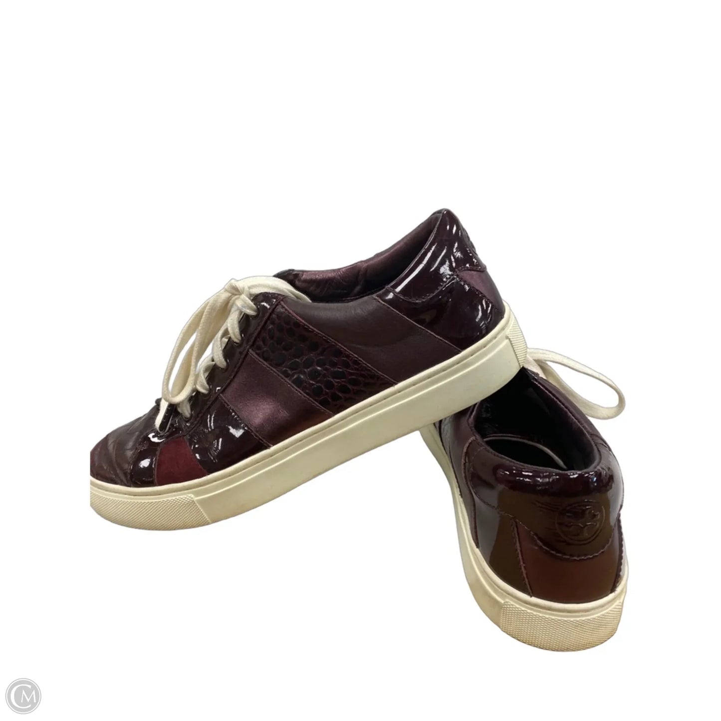 Shoes Designer By Tory Burch In Maroon, Size: 8