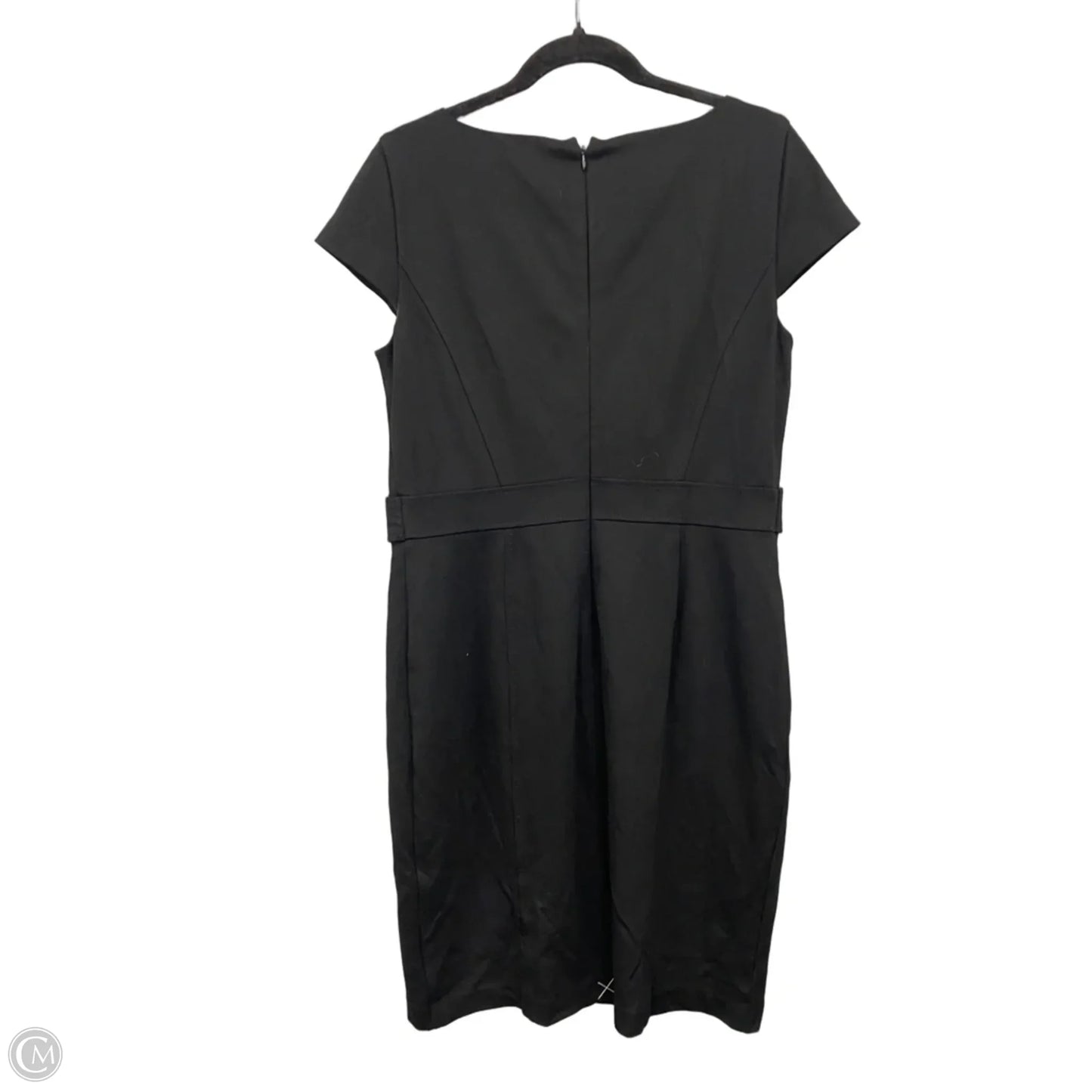 Dress Casual Midi By Talbots In Black, Size: 10