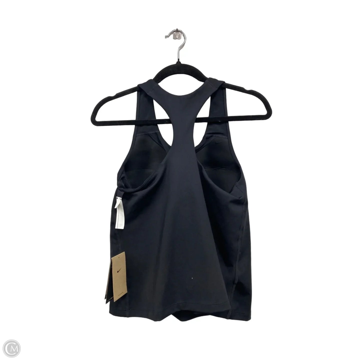 Athletic Tank Top By Nike Apparel In Black, Size: L