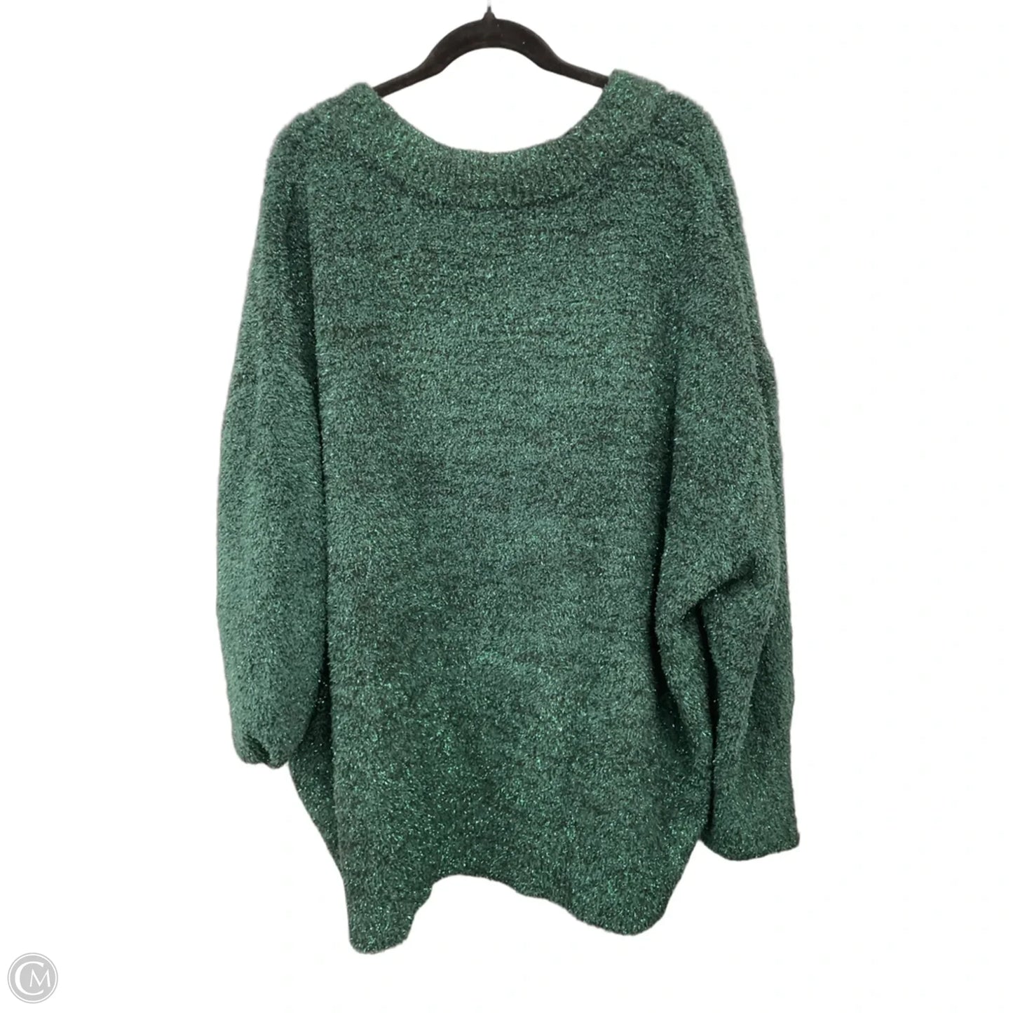 Sweater By Ava & Viv In Green, Size: 4x