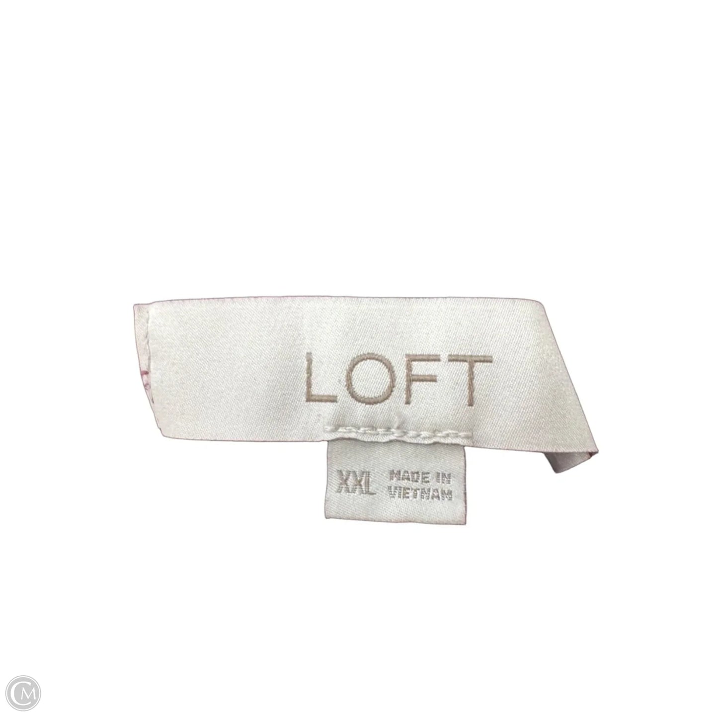 Top Long Sleeve By Loft In Purple, Size: Xxl