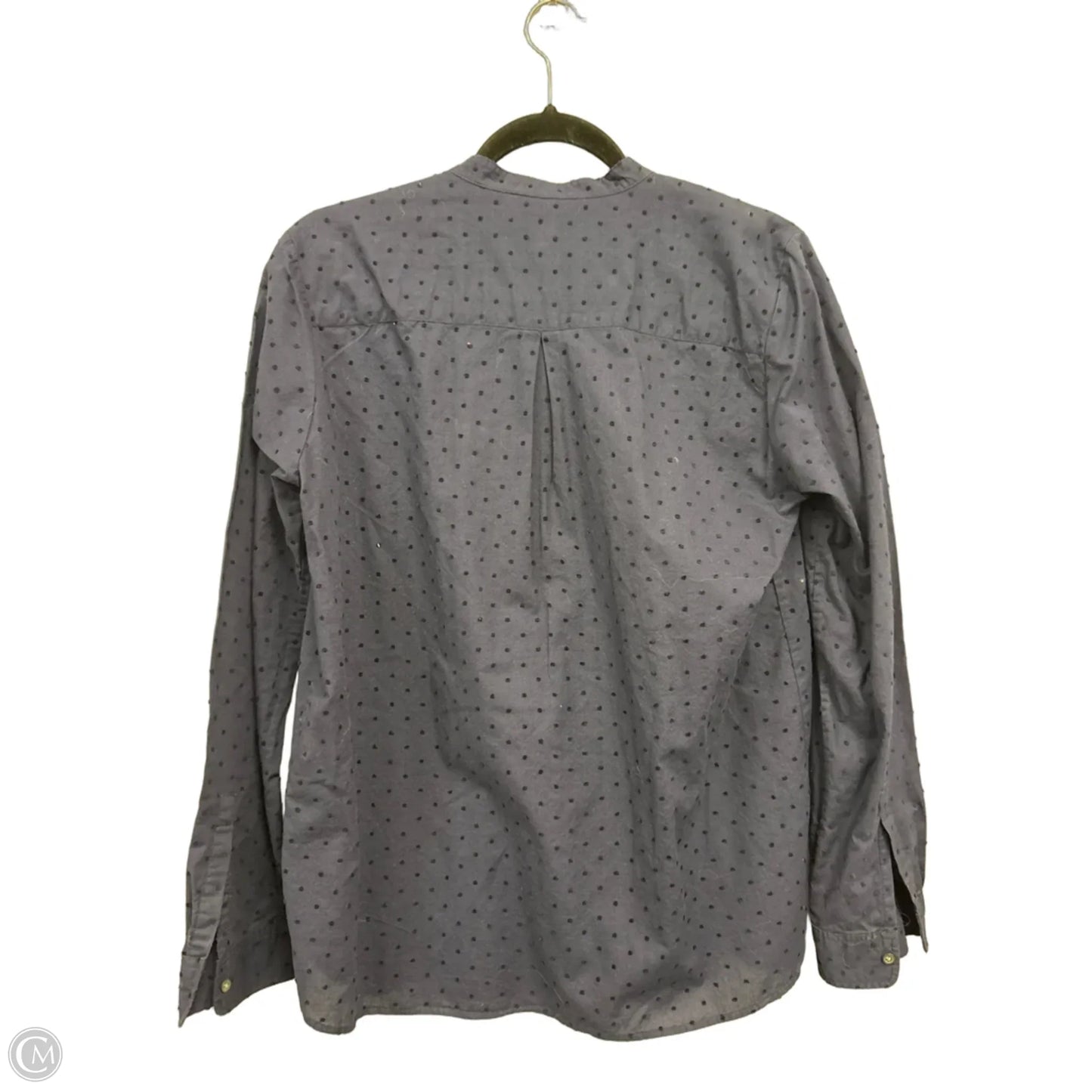 Top Long Sleeve By Gap In Navy, Size: M