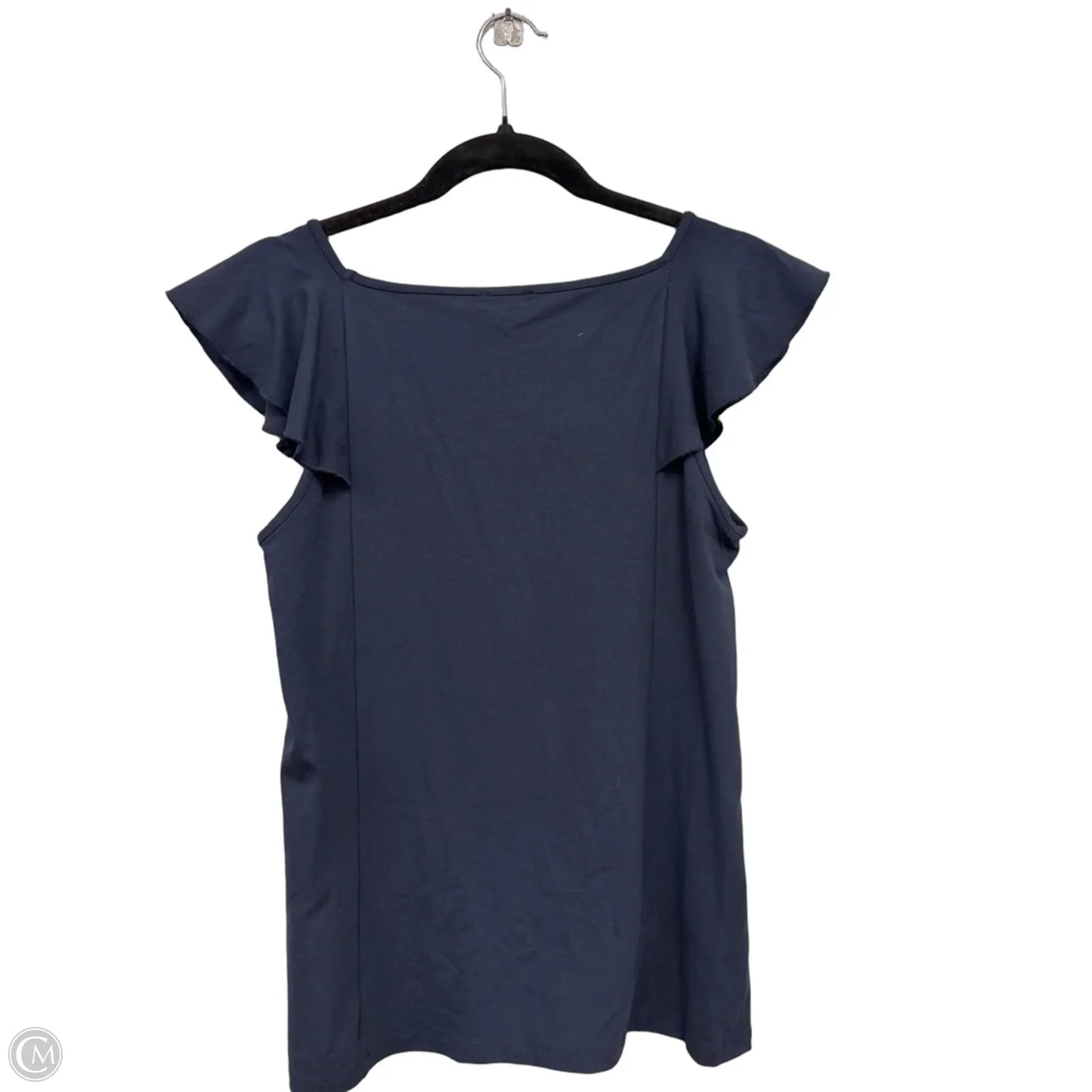 Top Sleeveless By Ann Taylor In Navy, Size: S