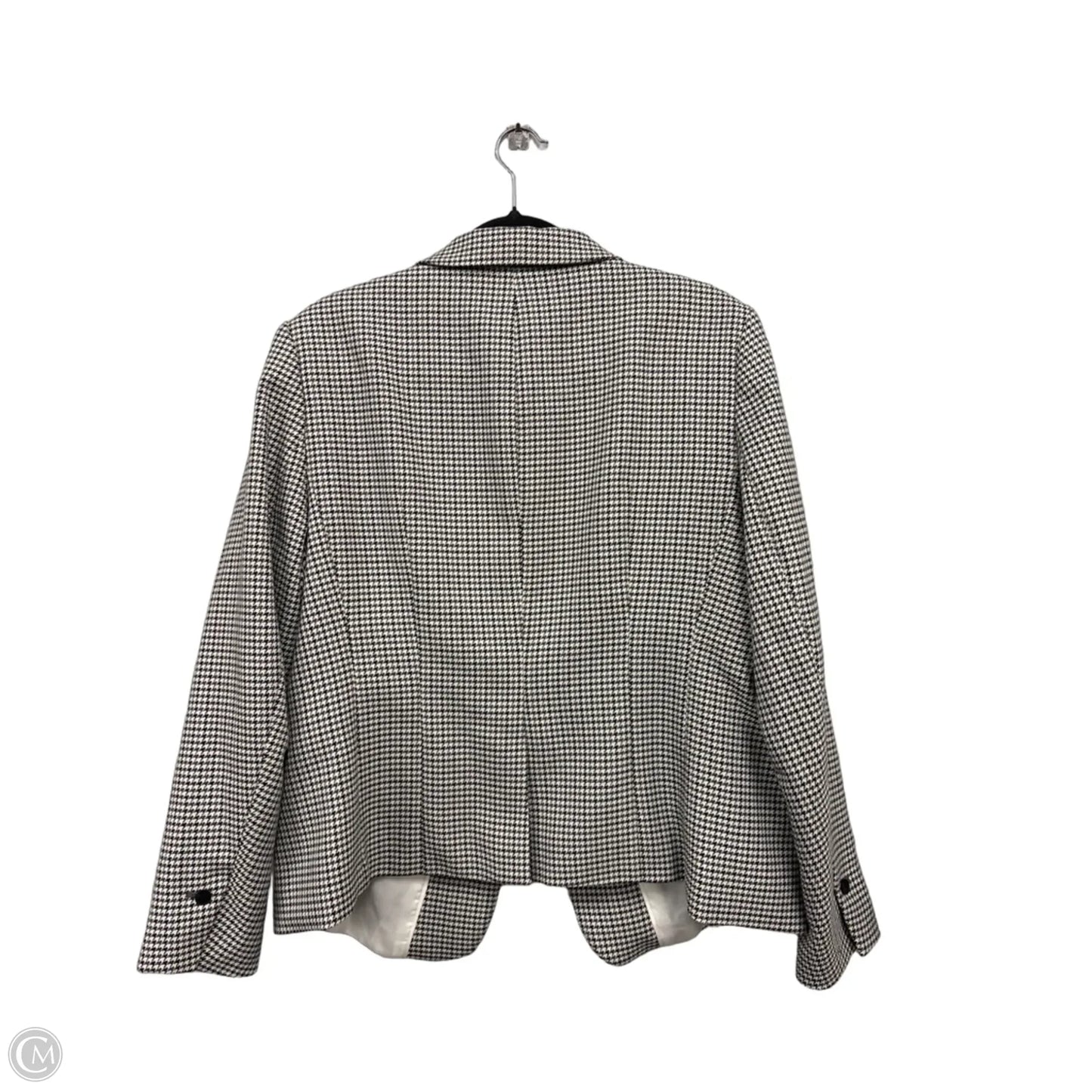 Blazer By H&m In Black & Grey, Size: Xl